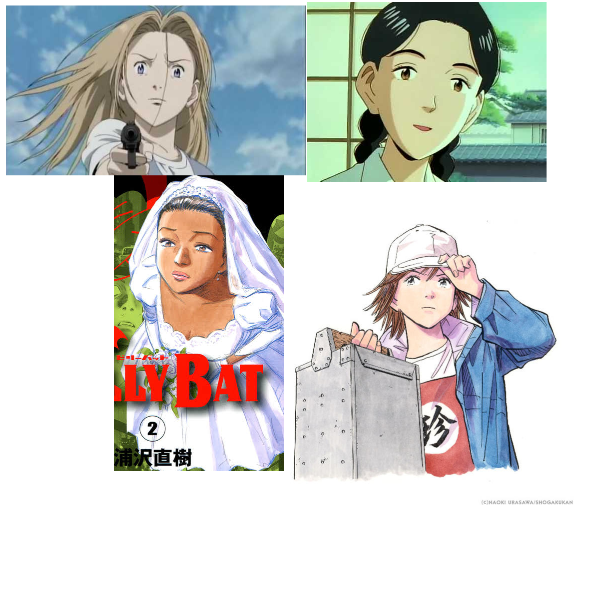 Naoki Urusawa consistently draws women more realistic and human than other  manga authors : rmendrawingwomen