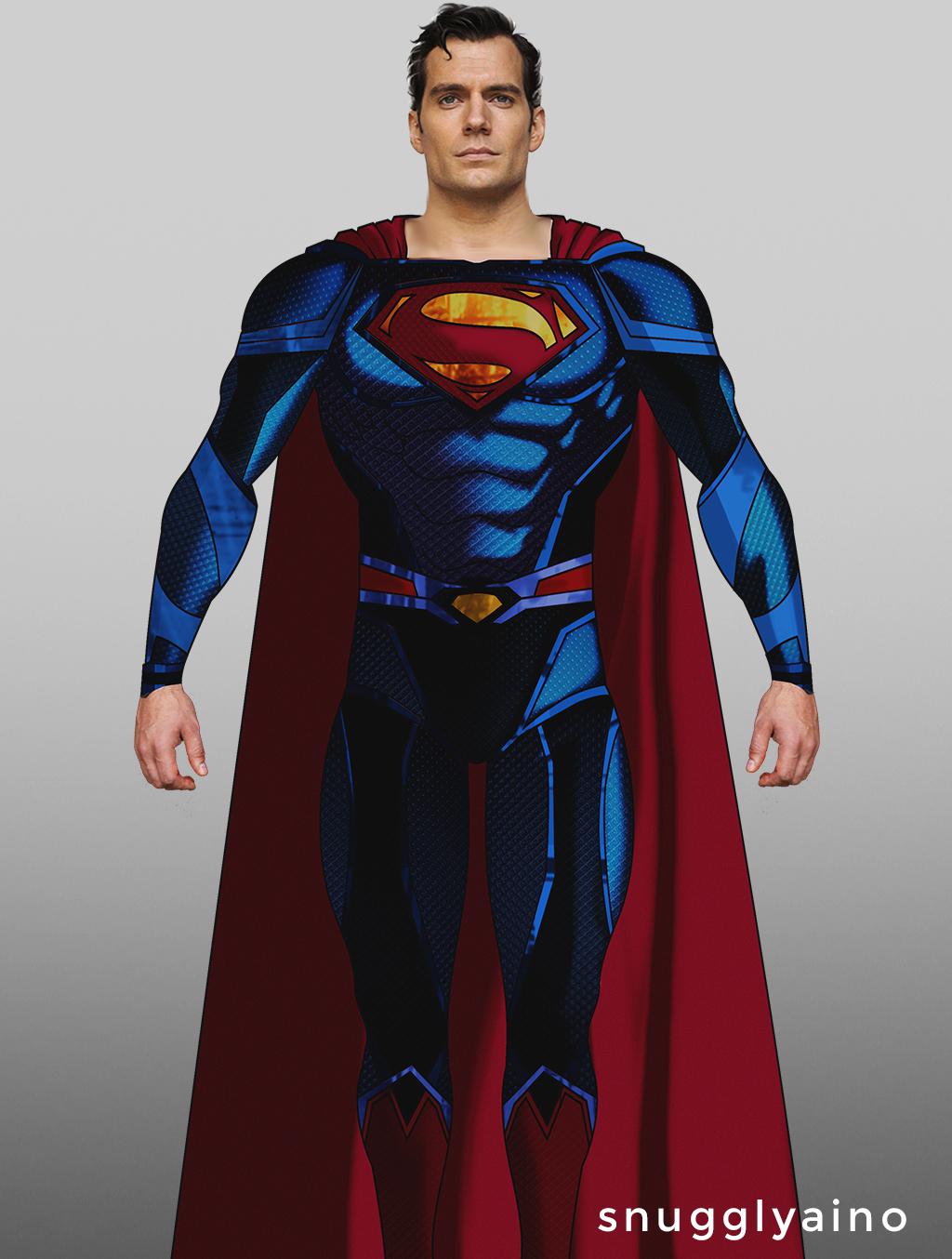 Fan Made Dceu Superman Kryptonian Elite Wear Concept Art Dc Cinematic