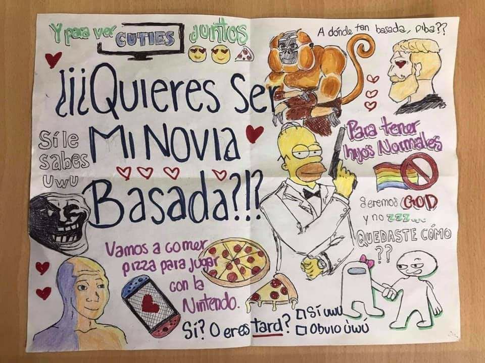 Quieres ser mi novia nene banda. Scrolldrop Maau