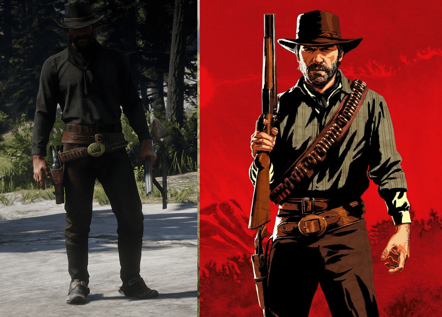 188k subscribers in the rdr2 community. Tried My Hand At Recreating Arthur S Cover Art Outfit On Pc R Reddeadredemption
