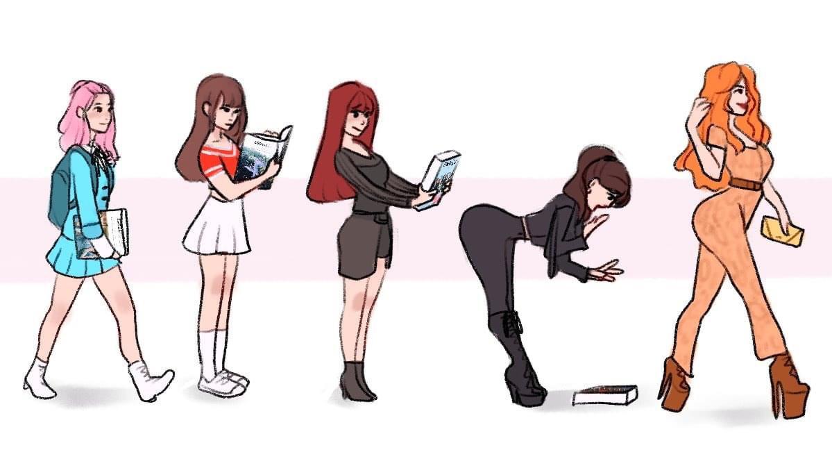 My Hero Bimbofication [c] by Bonky -- Fur Affinity [dot] net