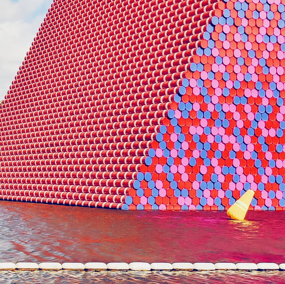 The London Mastaba Christo Jeanne Claude R Photographs