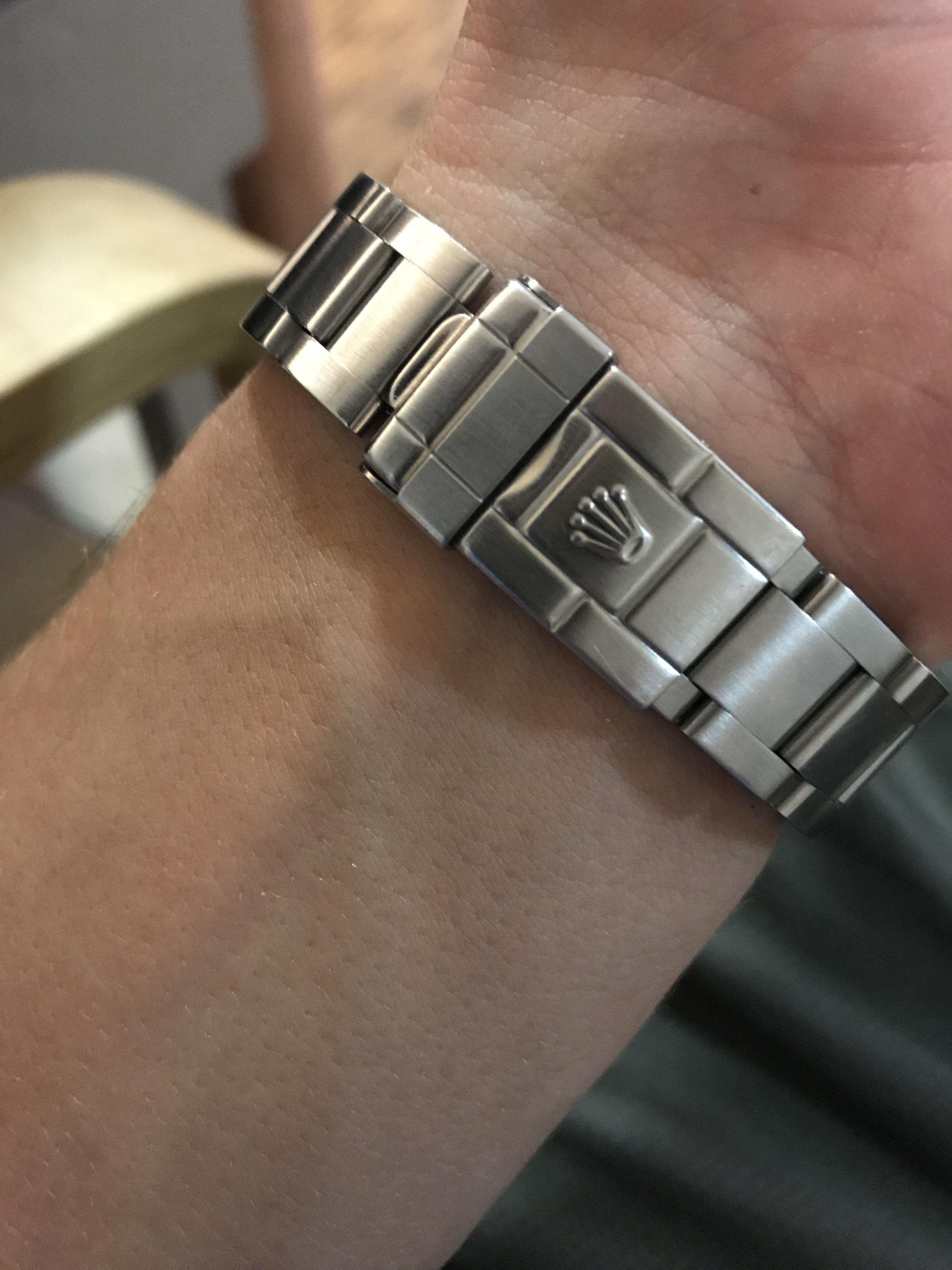 Might Be Somewhat Unpopular But I Prefer The 78790a To The 93150 Bracelet The Low Profile Clasp Feels Far More Comfortable Rolex