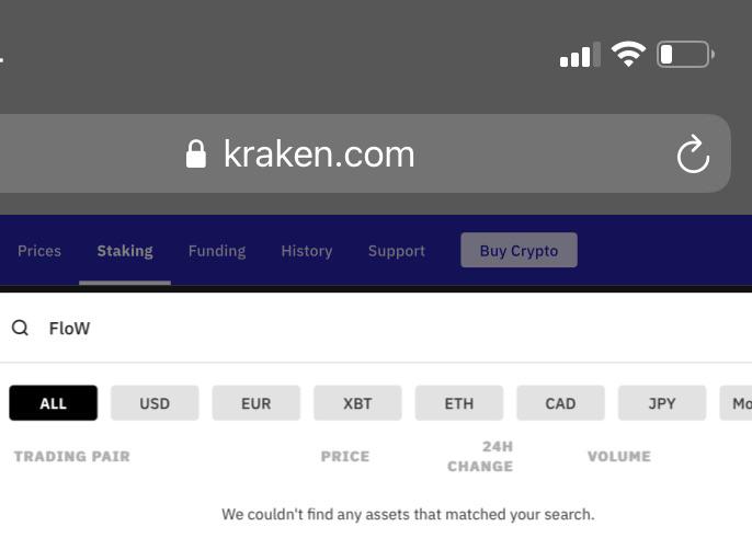 Buy btc with fiat money; How Come I Can T Find Flow On Kraken I Am In The Usa If That Matters R Dapperlabs
