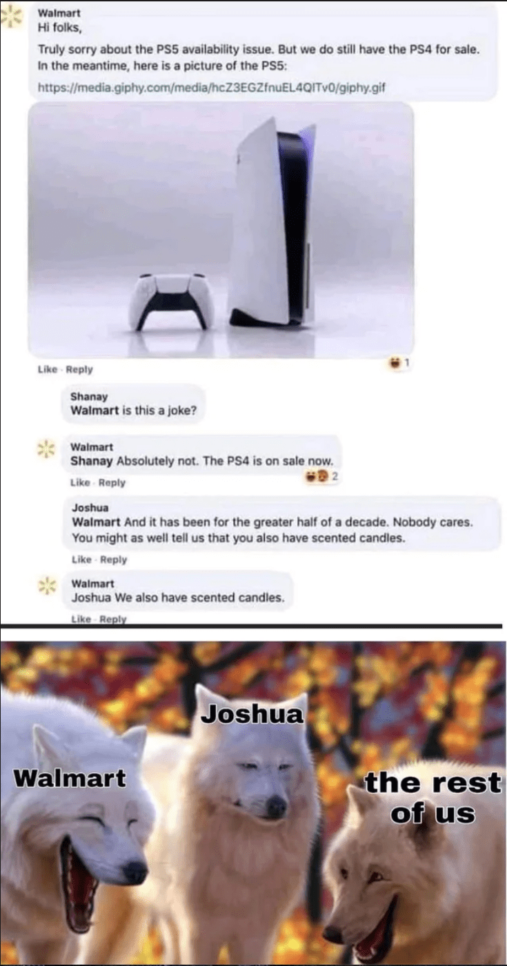 Aug 31, 2012 · baby yoda dressed as veronica! Twitter brand being "savage" with the wolf meme? At least we know where this came from