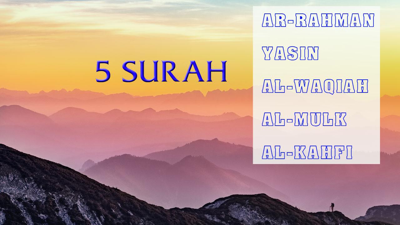 Keutamaan surat ar rahman peringatan yang diulang ulang. Bacaan Al Quan Surah Ar Rahman Yasin Al Waqiah Al Mulk Al Kahfi U Varstudio1