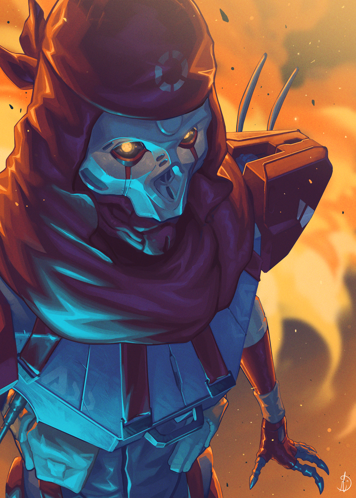 A new apex legends stories from the outlands cinematic shows bangalore forced to choose between family or the. I Loved Revenant S Trailer Here S My Fanart Apex Legends Dev Tracker Devtrackers Gg