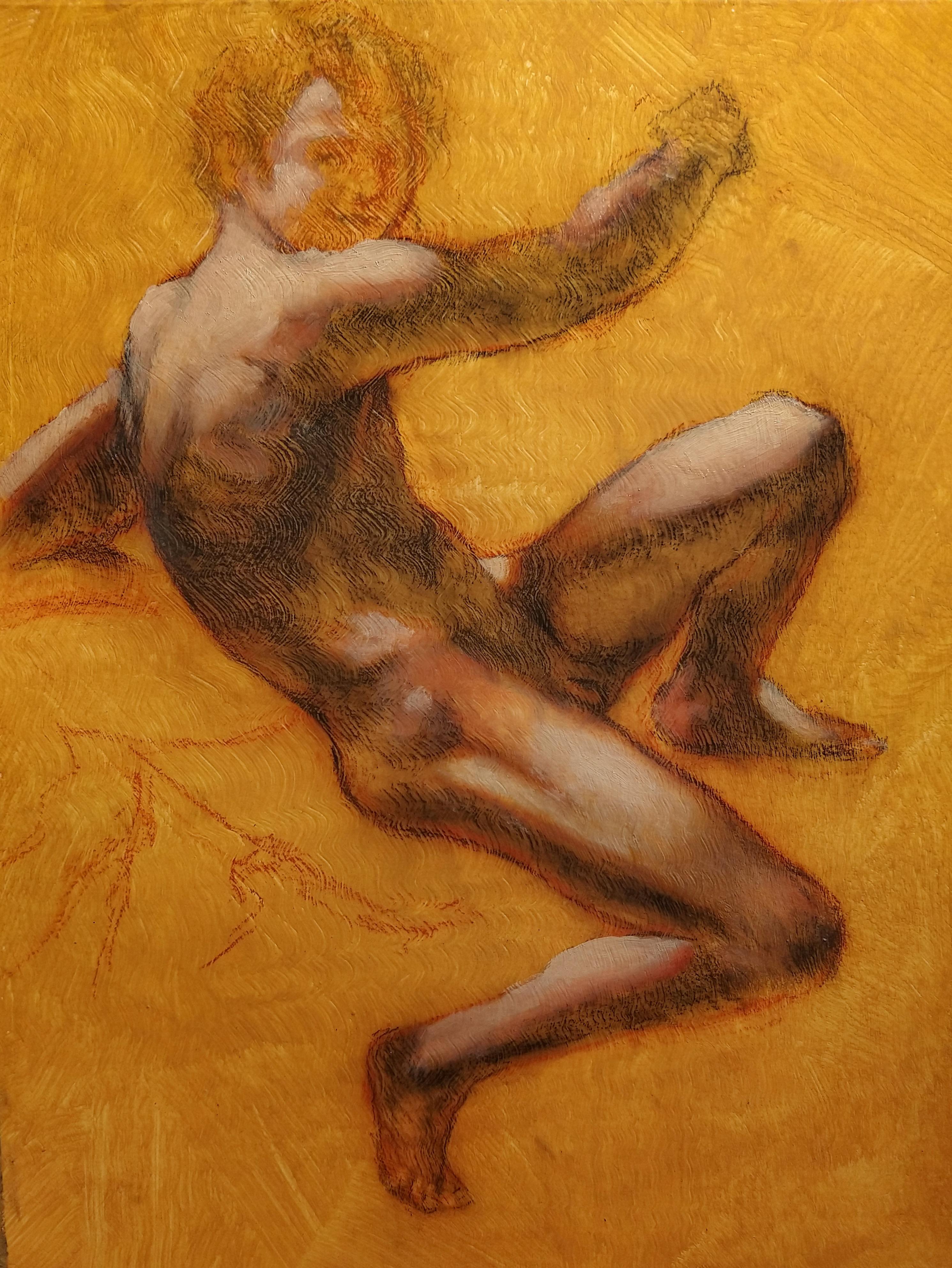 Contrasting Painting And Drawing Study Of Saint John The Baptist Learnart