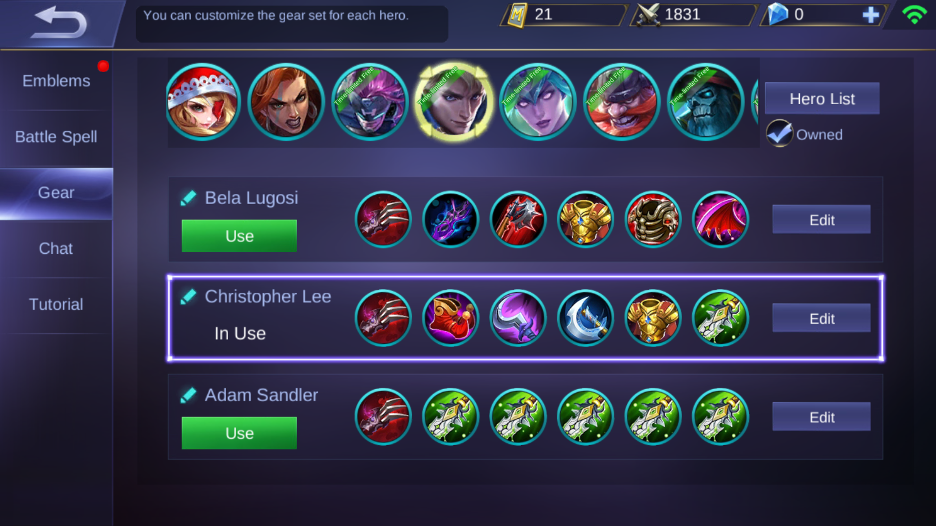 Medsos ialah merupakan aplikasi chatting yang . Mobile Legends Alucard Gear - Dota Blog Info