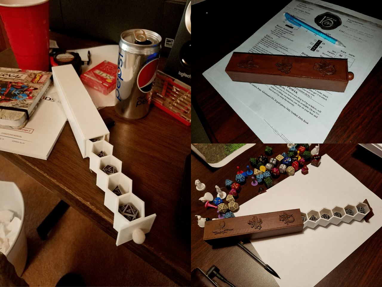 A Dice Box I Designed Printed And Painted 3d Printer Reviews And Information