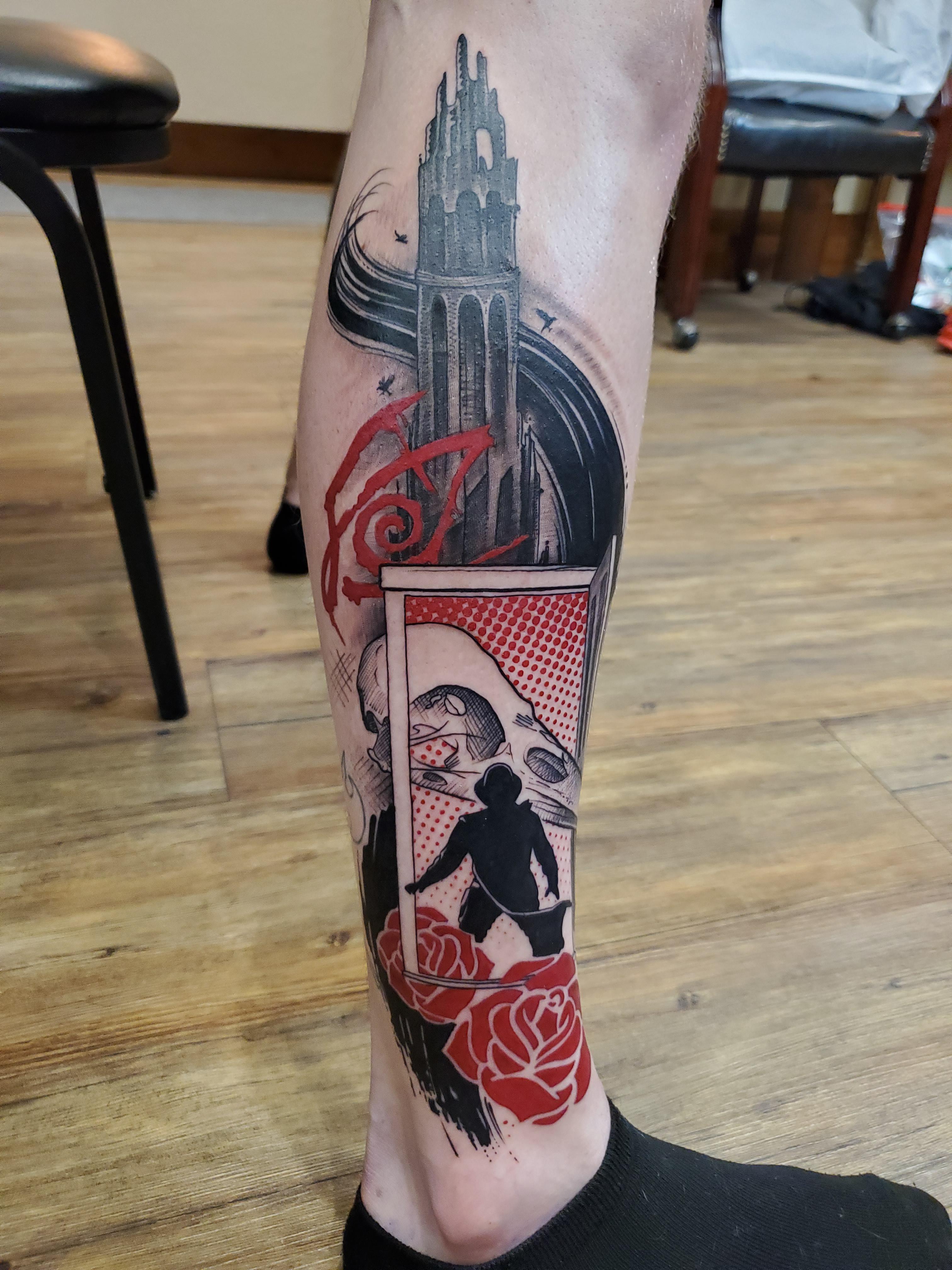 My Dark Tower Tattoo, Just Finished Yesterday : R/Darktower 4032_x_3024_jpg