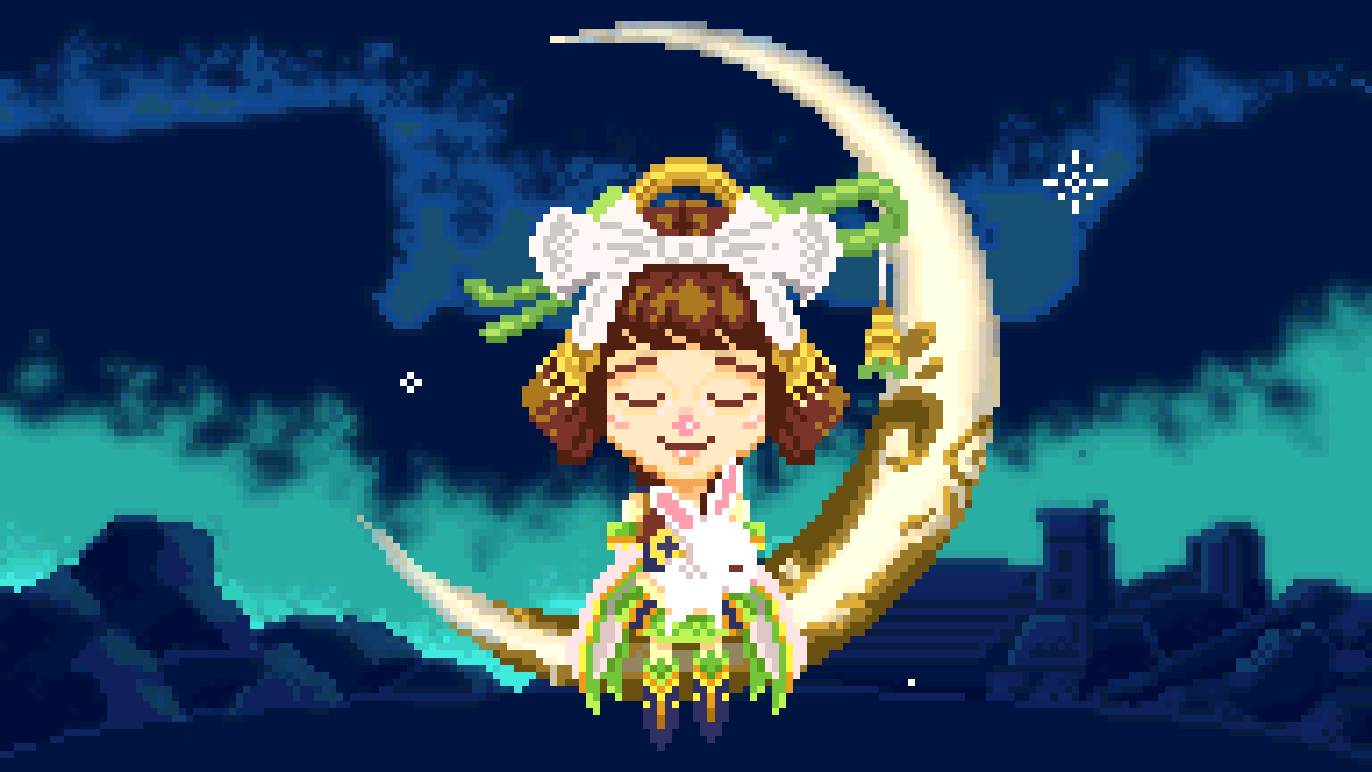 Mobile Legends Chang E Fan Art Pixelart