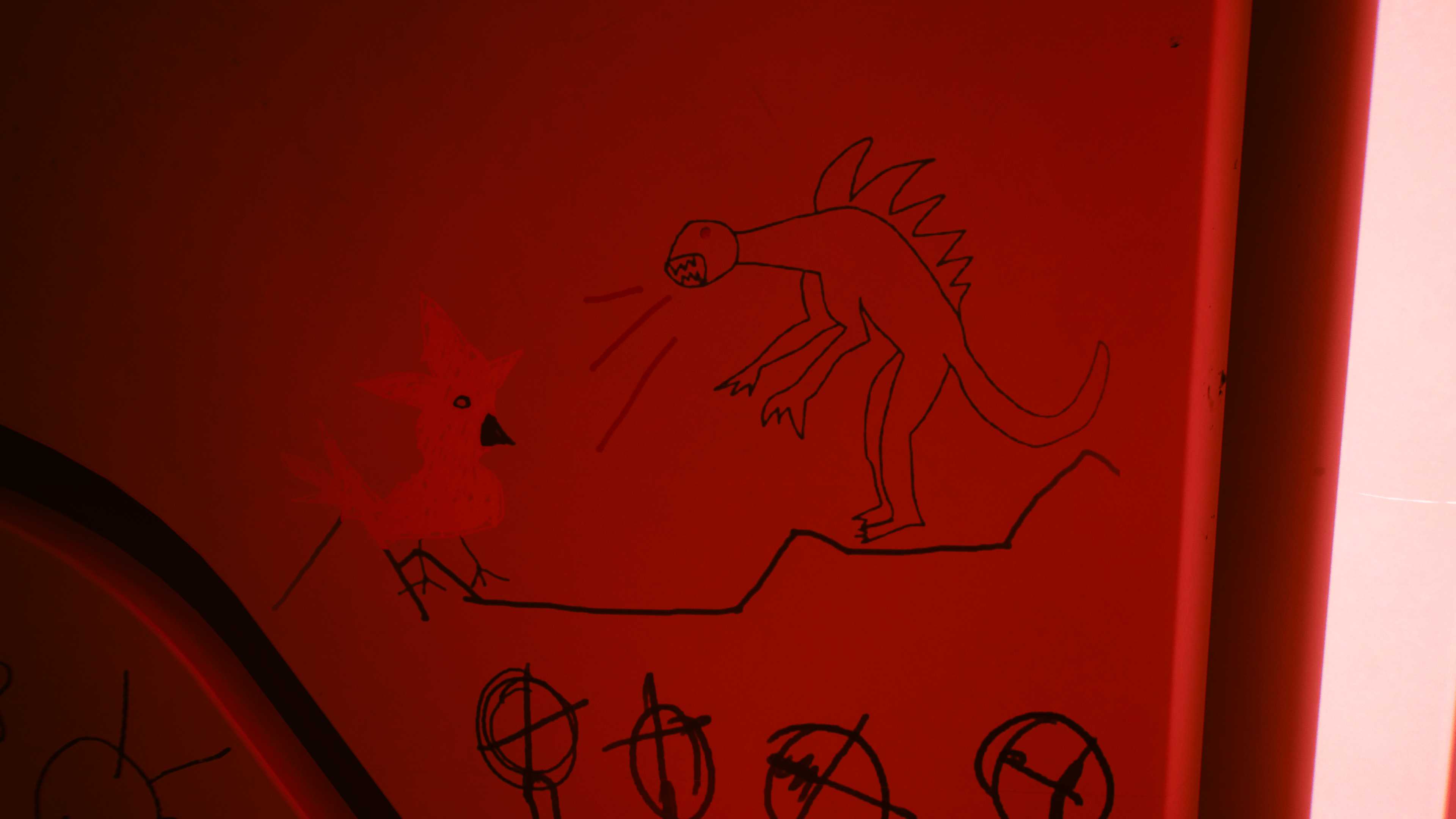 Cyberpunk 2077 Graffiti Cd Projekt Rarog Vs Godzilla In Night City Kazuliski Kazuliski