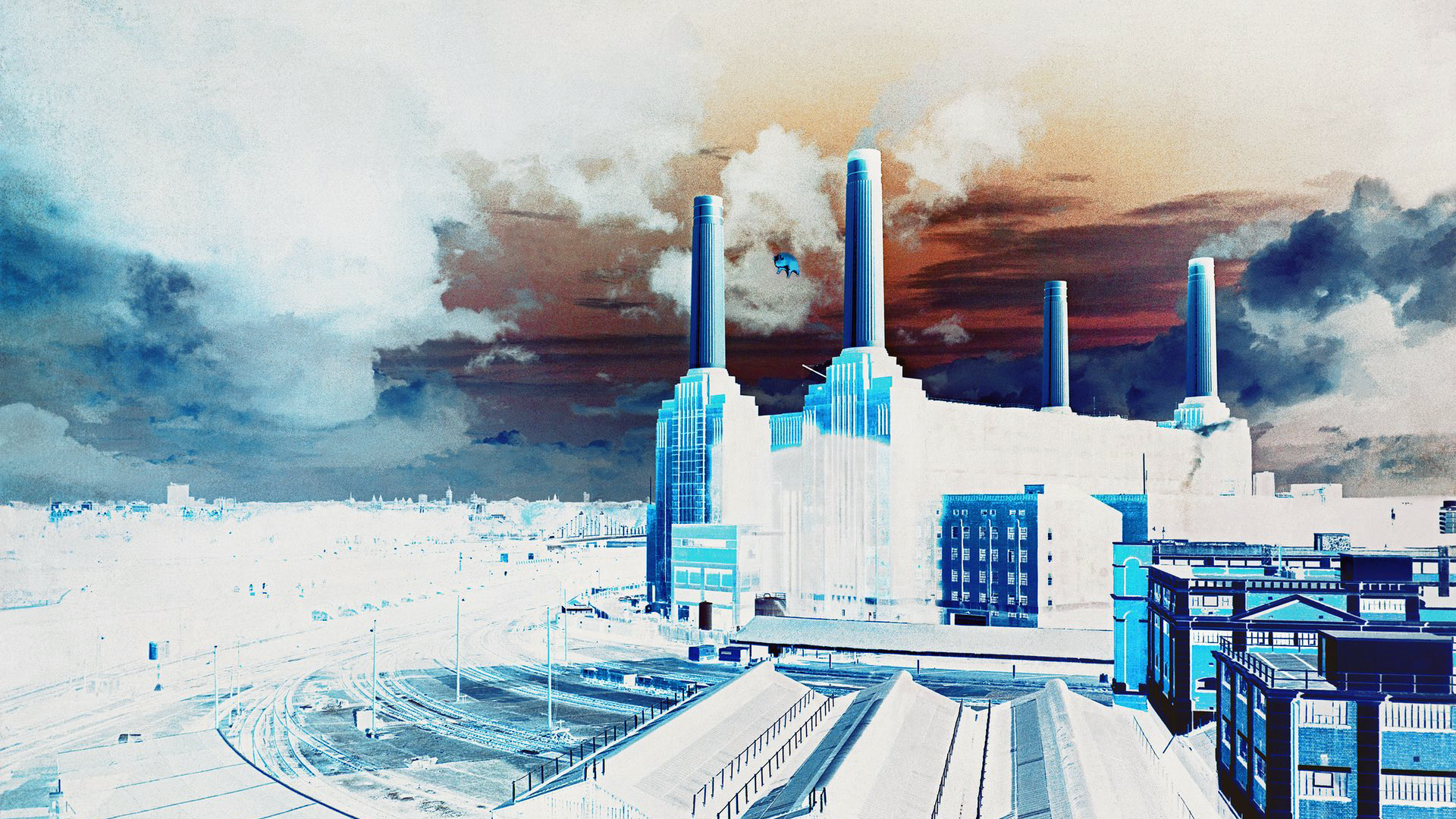 Bring the outside in with these calming and beautiful wallpaper designs of winter trees. Light Theme Porcupine Tree Interprets The Cover Of Animals Wallpaper Pinkfloyd