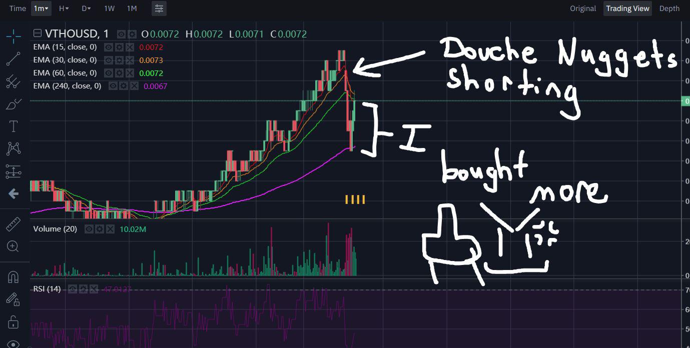 Vtho price prediction after 2.0 eoy ? Why The Hell Are People Shorting Vtho Get These Trash Out R Satoshistreetbets