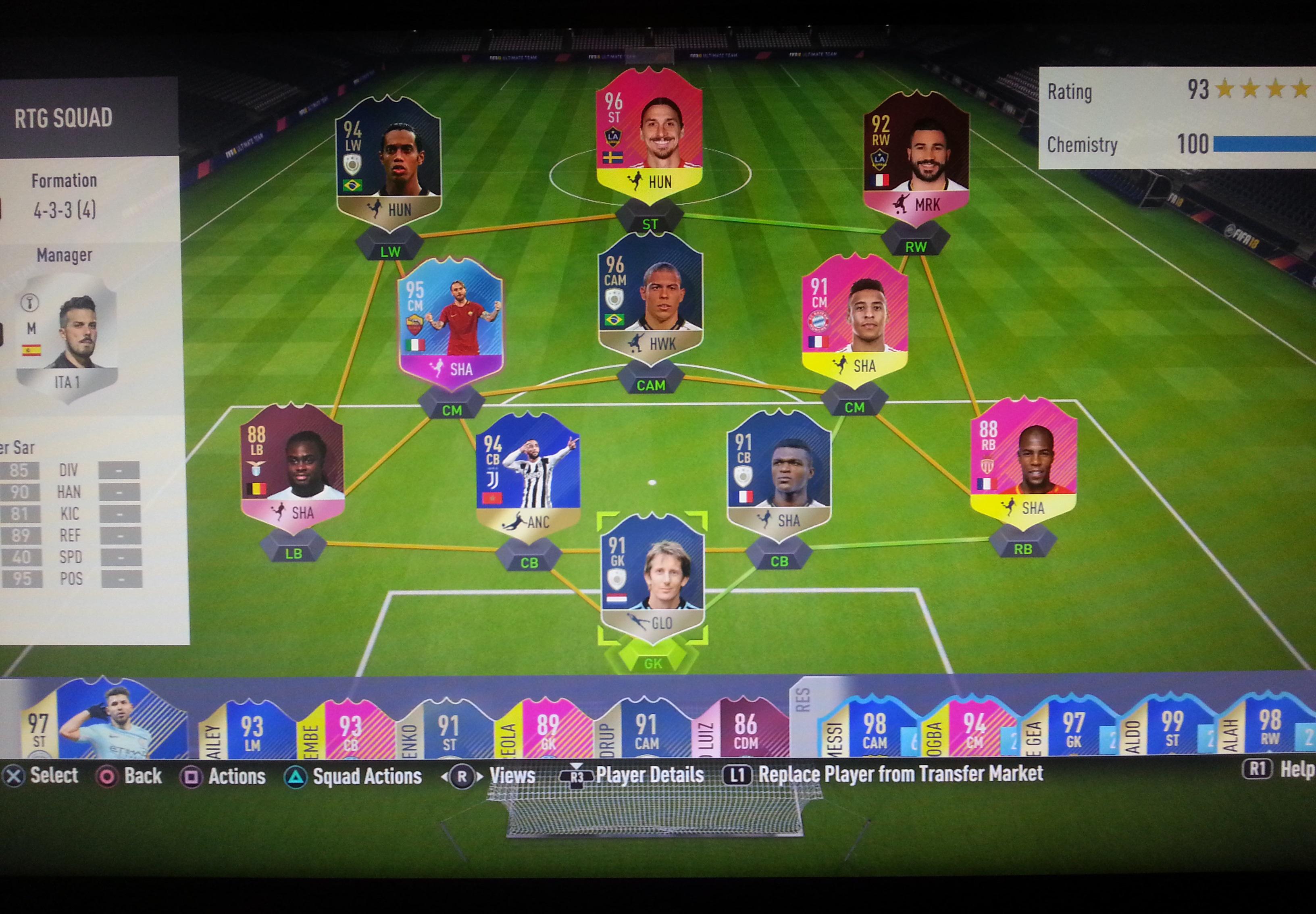 Giovinco Fifa 18 - My End Game Squad Of Fifa 18 Just By Grinding Wl And Doing The Icon Sbc S This Year I Prolly Can T Even Afford R9 Fifa