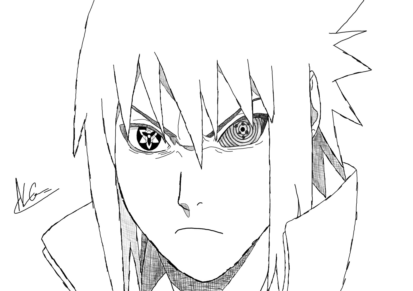  Quick Sasuke Sketch : Naruto