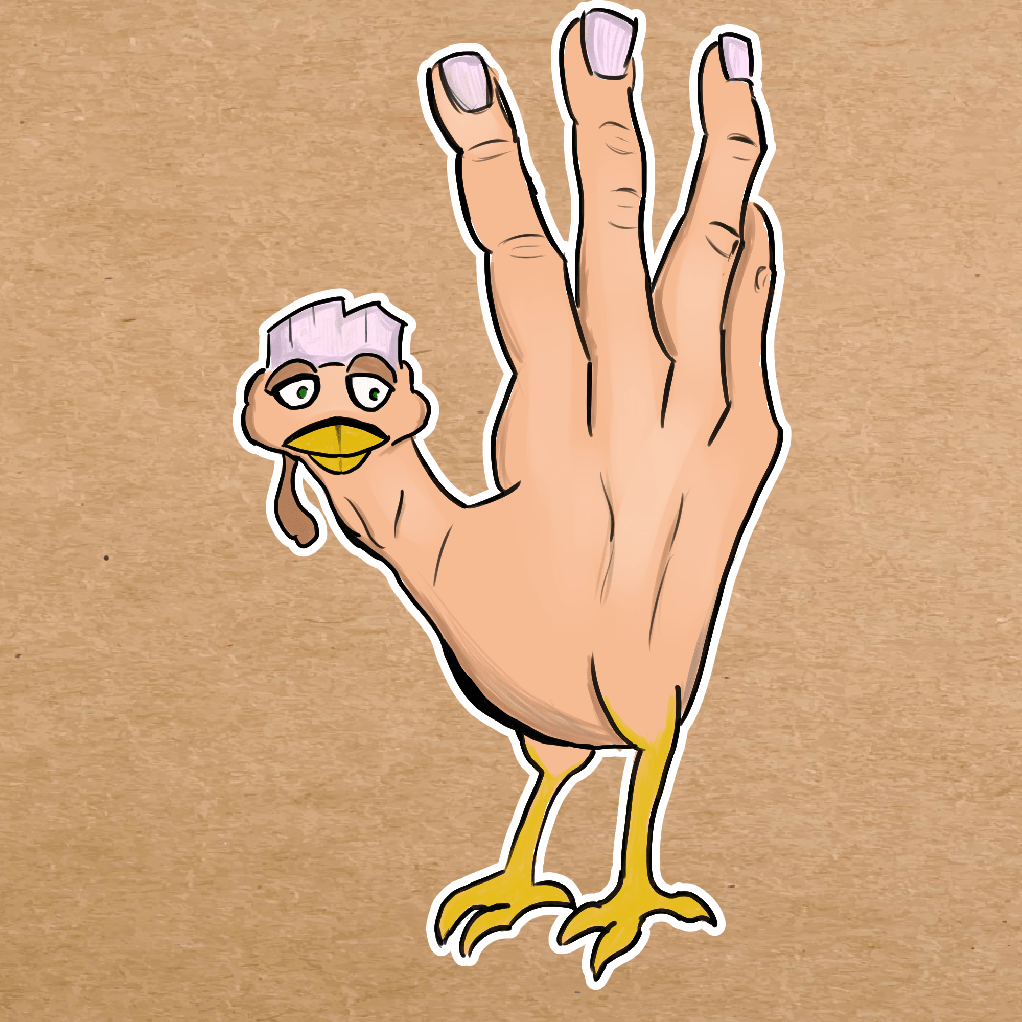 The circle will form the turkey's head, while the oval . A Drawing Of A Hand Turkey R Funny