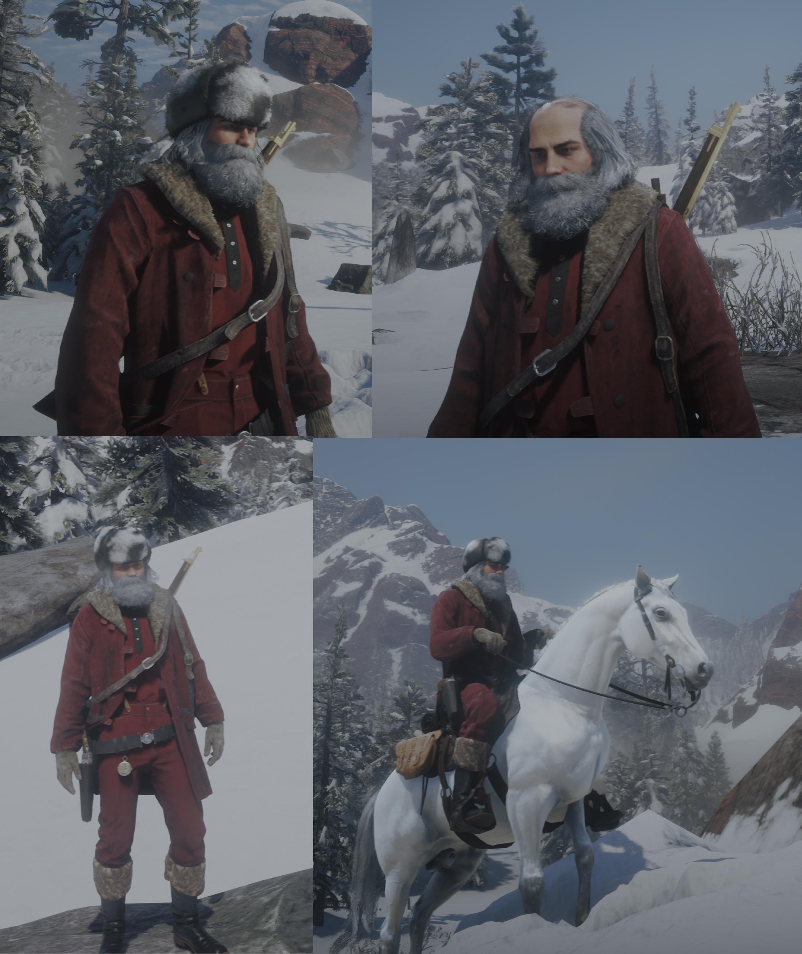 Santa hat cupcake tint canned creamy white frosting with red paste or gel food coloring, leaving some white for the hat rims. I Tried To Create A Santa Outfit I Wish Rockstar Would Add A Santa Hat In The Game R Reddeadonline
