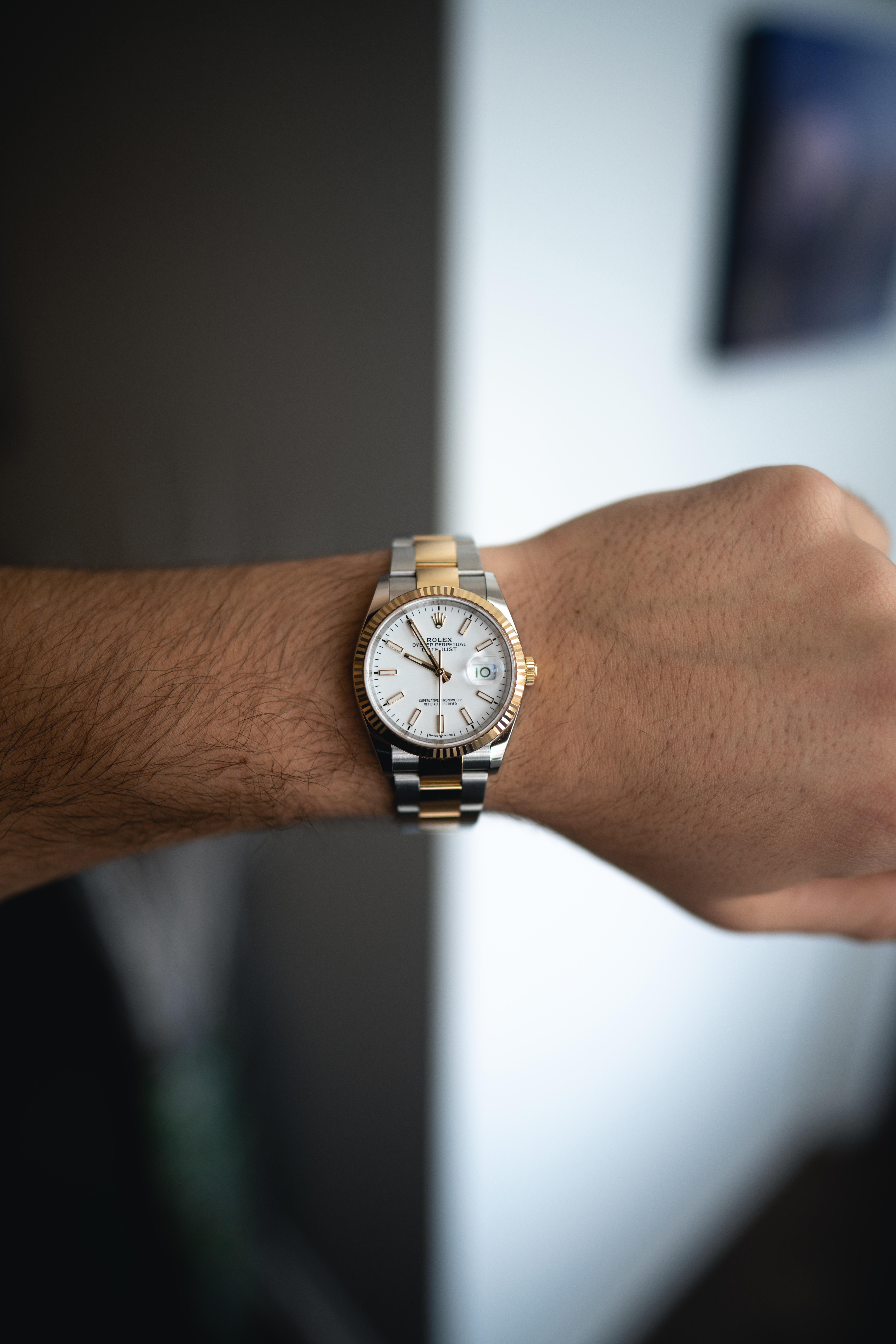 That White Just Pops Ref 126233 R Rolex