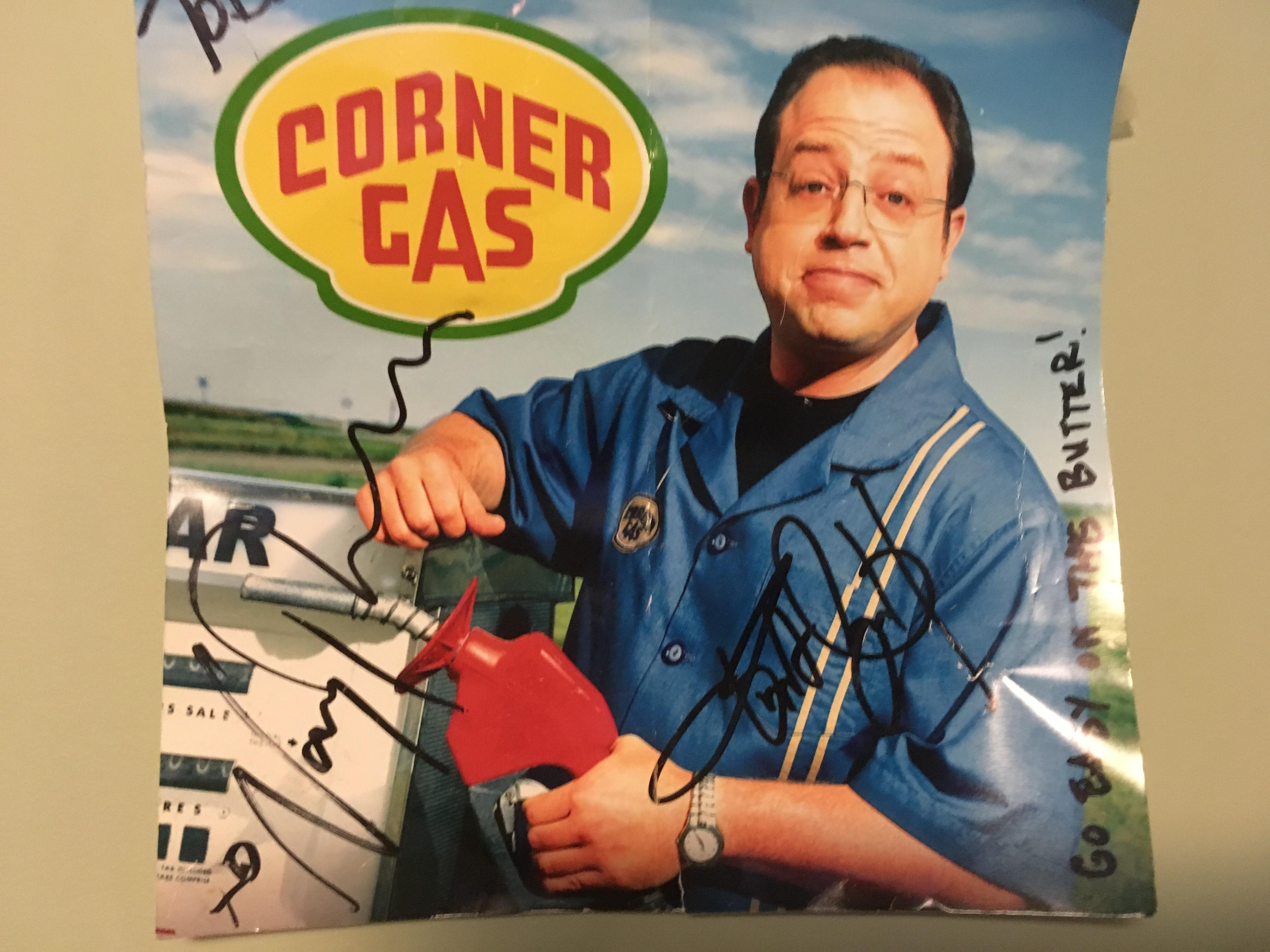 An Awesome Corner Gas Photo Brent Gave Me When I Was 6 Cornergas