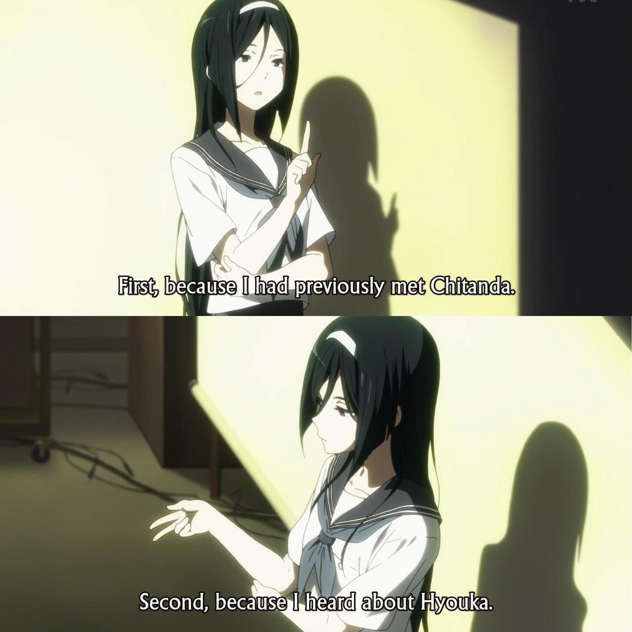 Japanese lacquerware is also one of the world's leading arts and crafts, . Why are you watching anime? : hyouka