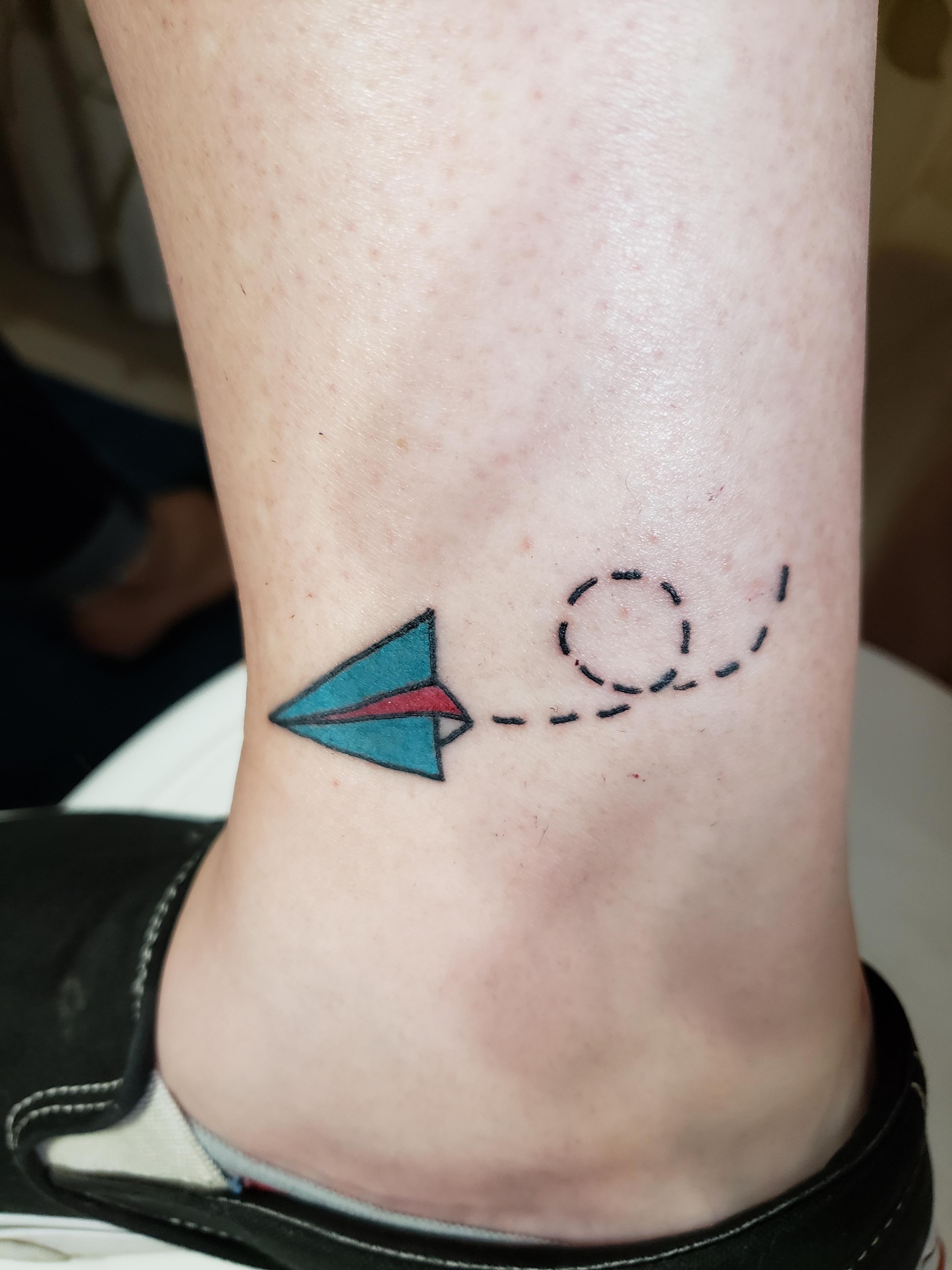 I'm Sure Someone Will Say Otherwise But This A Nerdy Tattoo For Me. Got Some Planet Express Colors On It. : R/Nerdtattoos 4032_x_3024_jpg