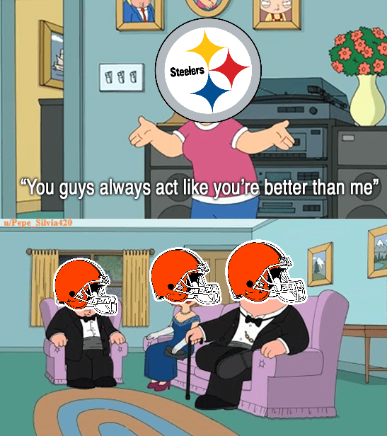Nfl memes (@nfl_memes) october 31, 2021. Oc Shut Up Steelers R Browns