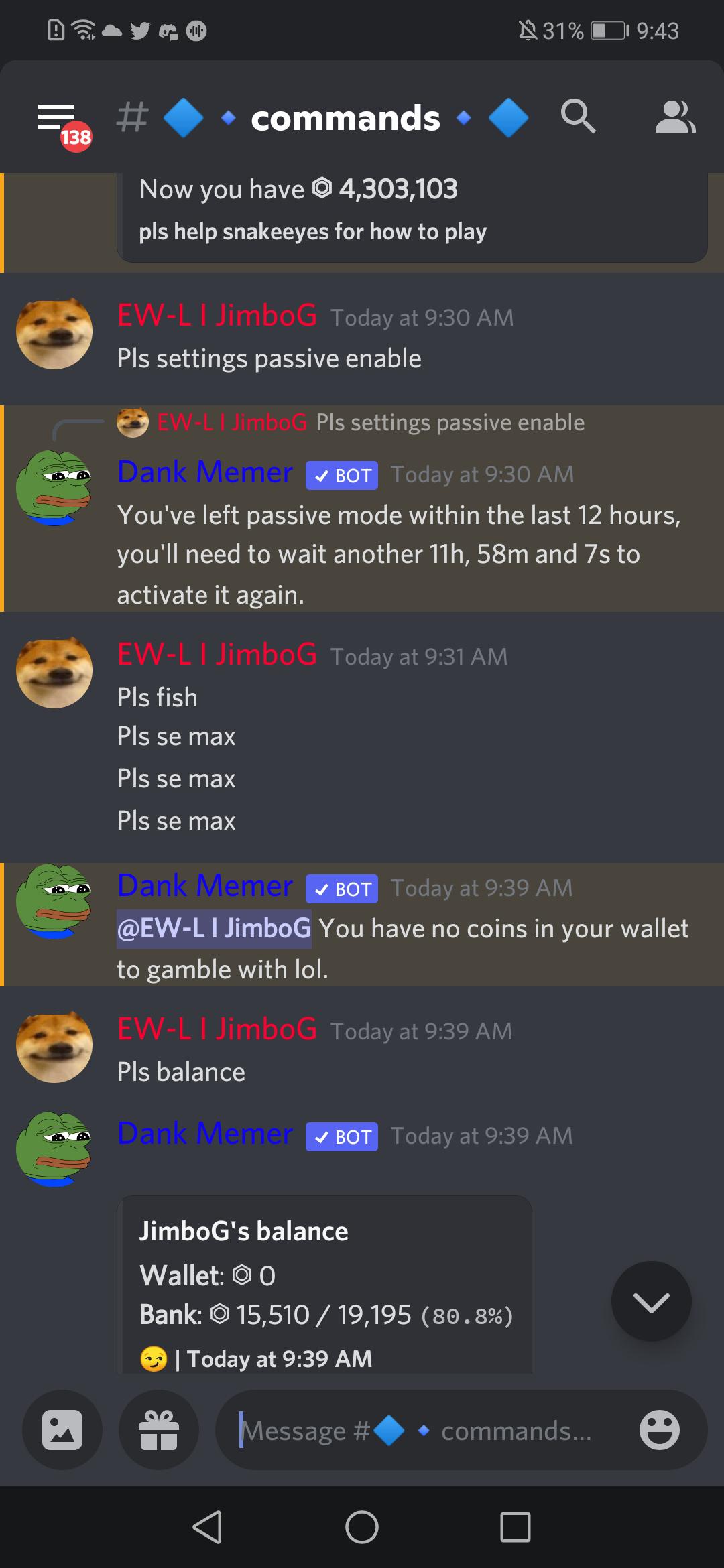 If you are interested in partnering please dm me. I Lost My 4m Dank Memer Coins From A Glitch R Dankmemer