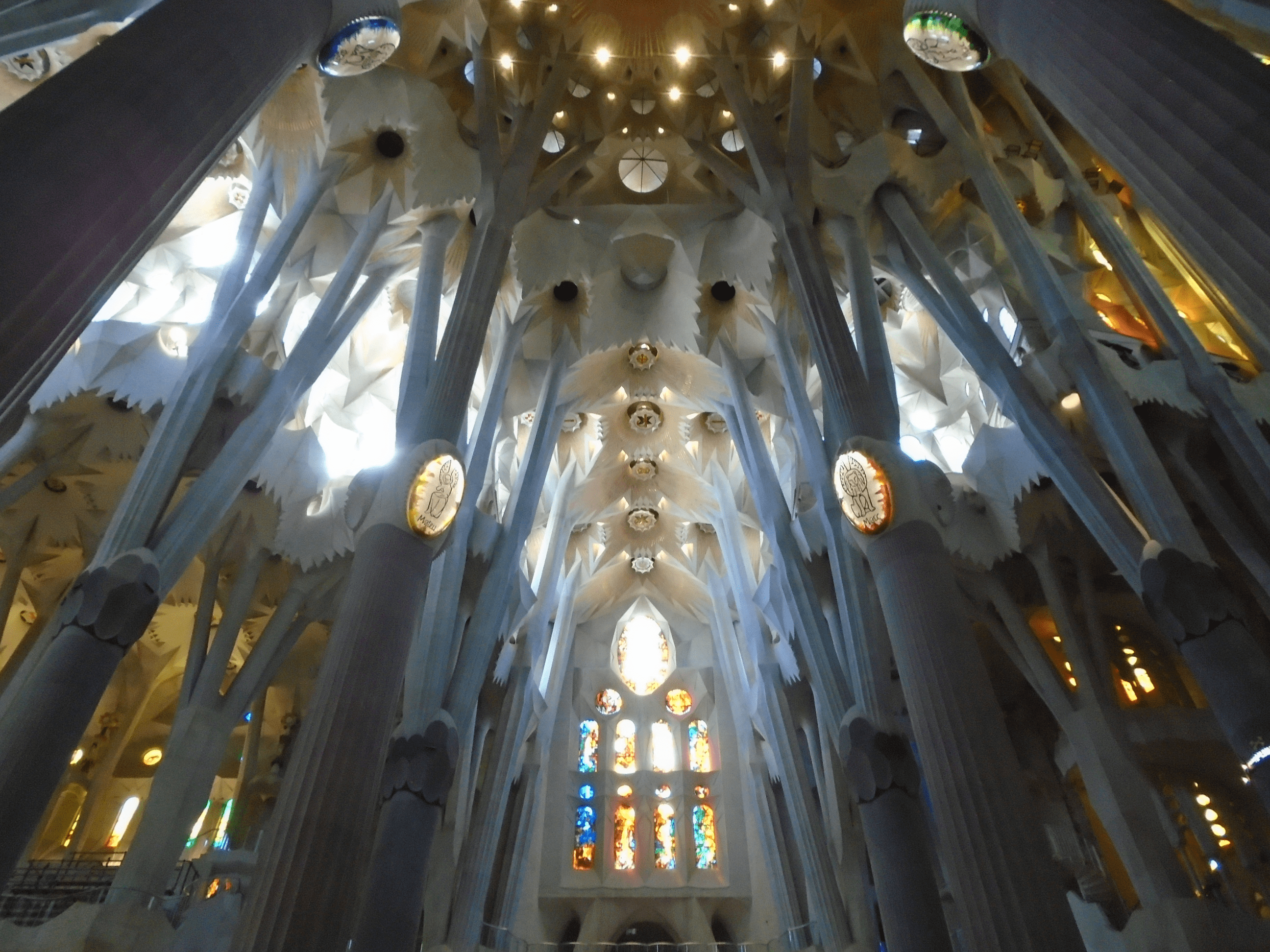Facts about gaudi's famous la sagrada familia church in barcelona, spain. A Photo Inside La Sagrada Familia Barcelona Taken By Me R Anglicanism