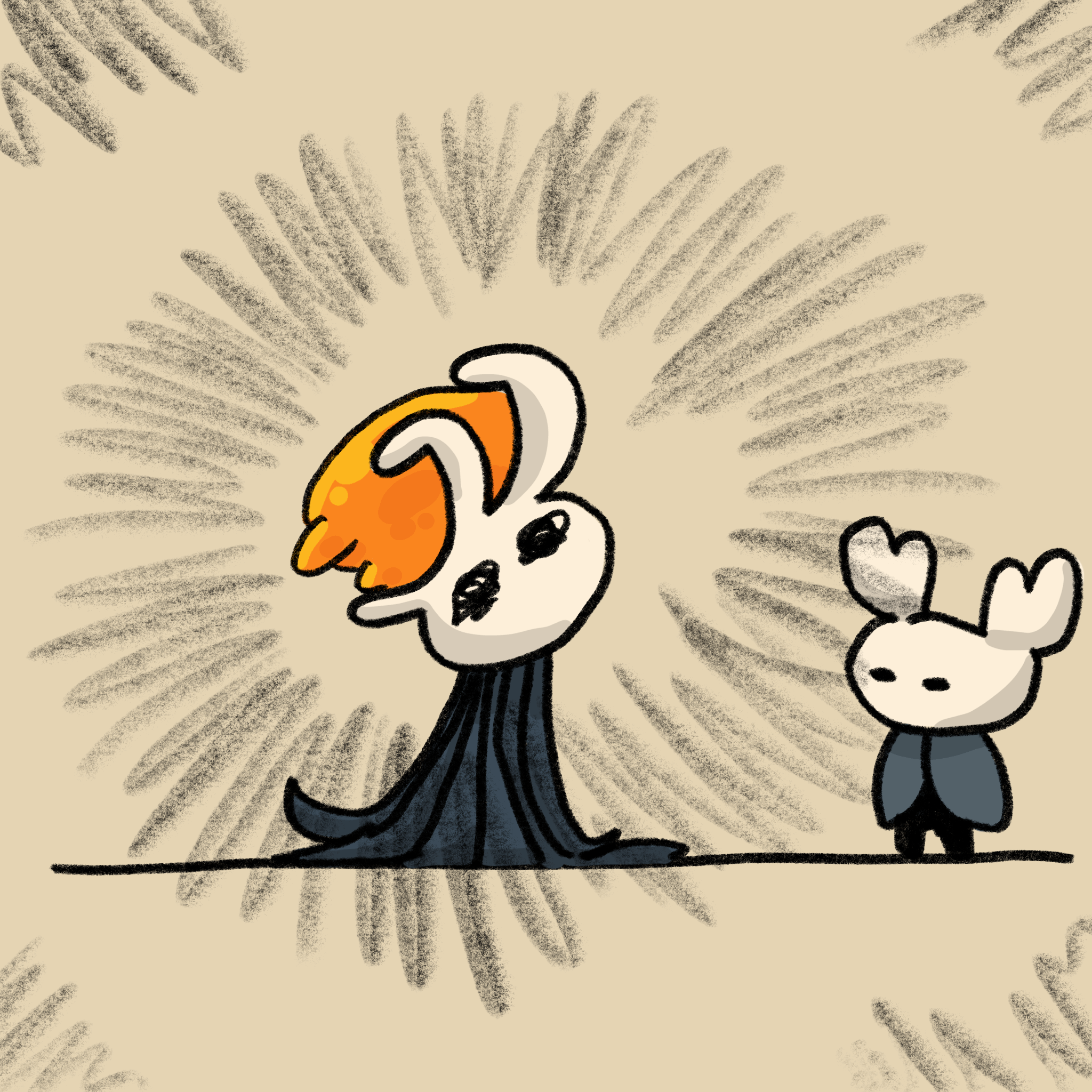 The Three Absolute Moods Portrayed By Broken Boi R Hollowknight