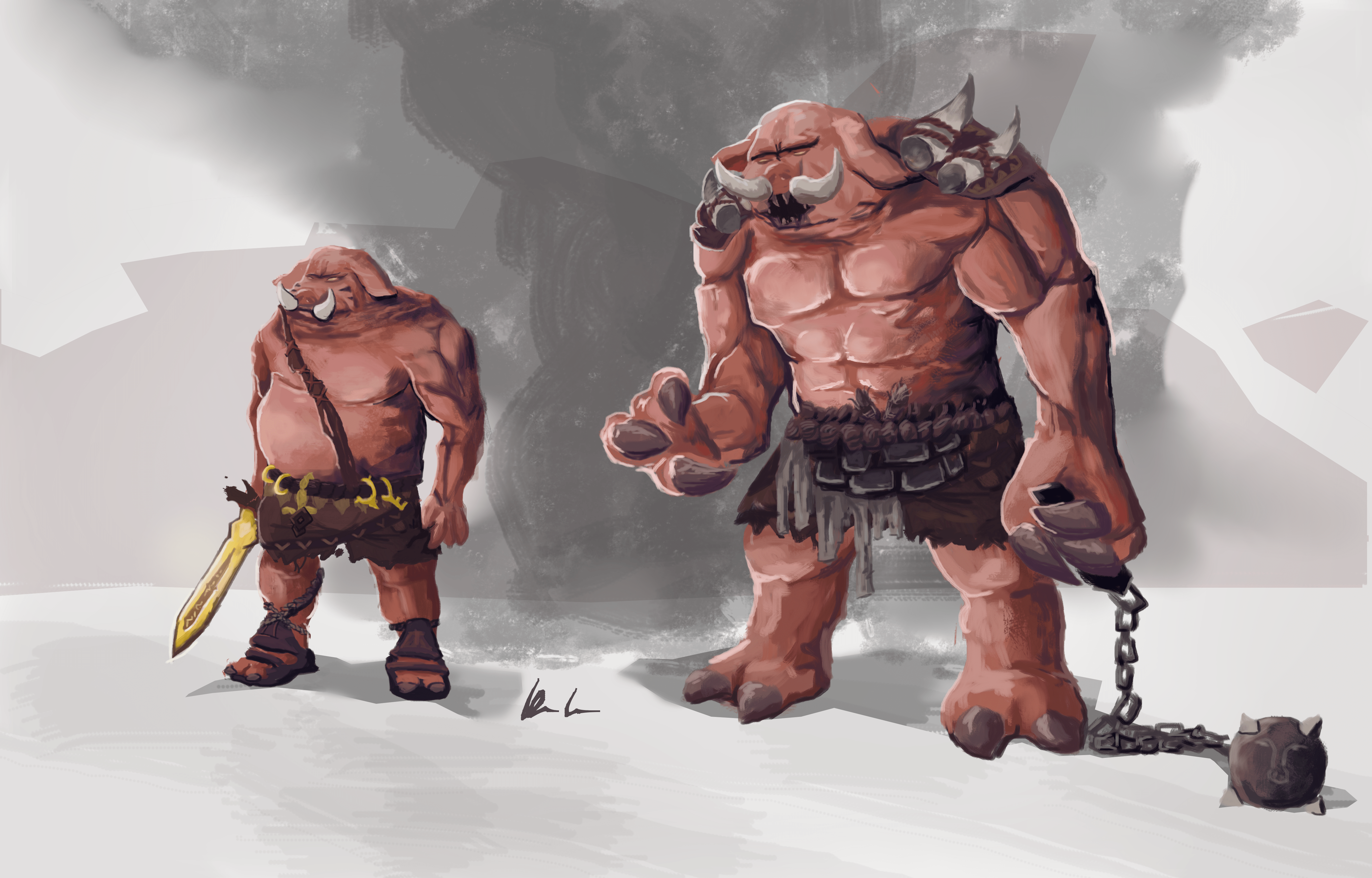 Piglin Mob Art Minecraft