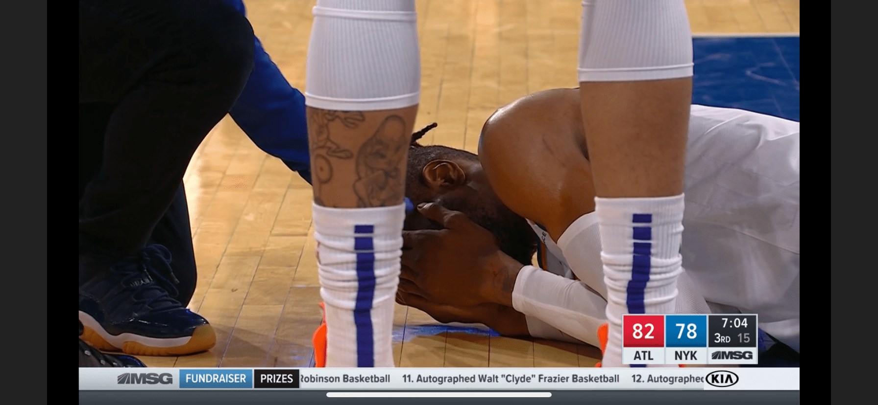 Does Obi Toppin Have A Thirsty Lola Bunny Tattoo, And Is This Guerrilla Marketing For The New Space Jam Movie? : R/Nyknicks 828_x_1792_png