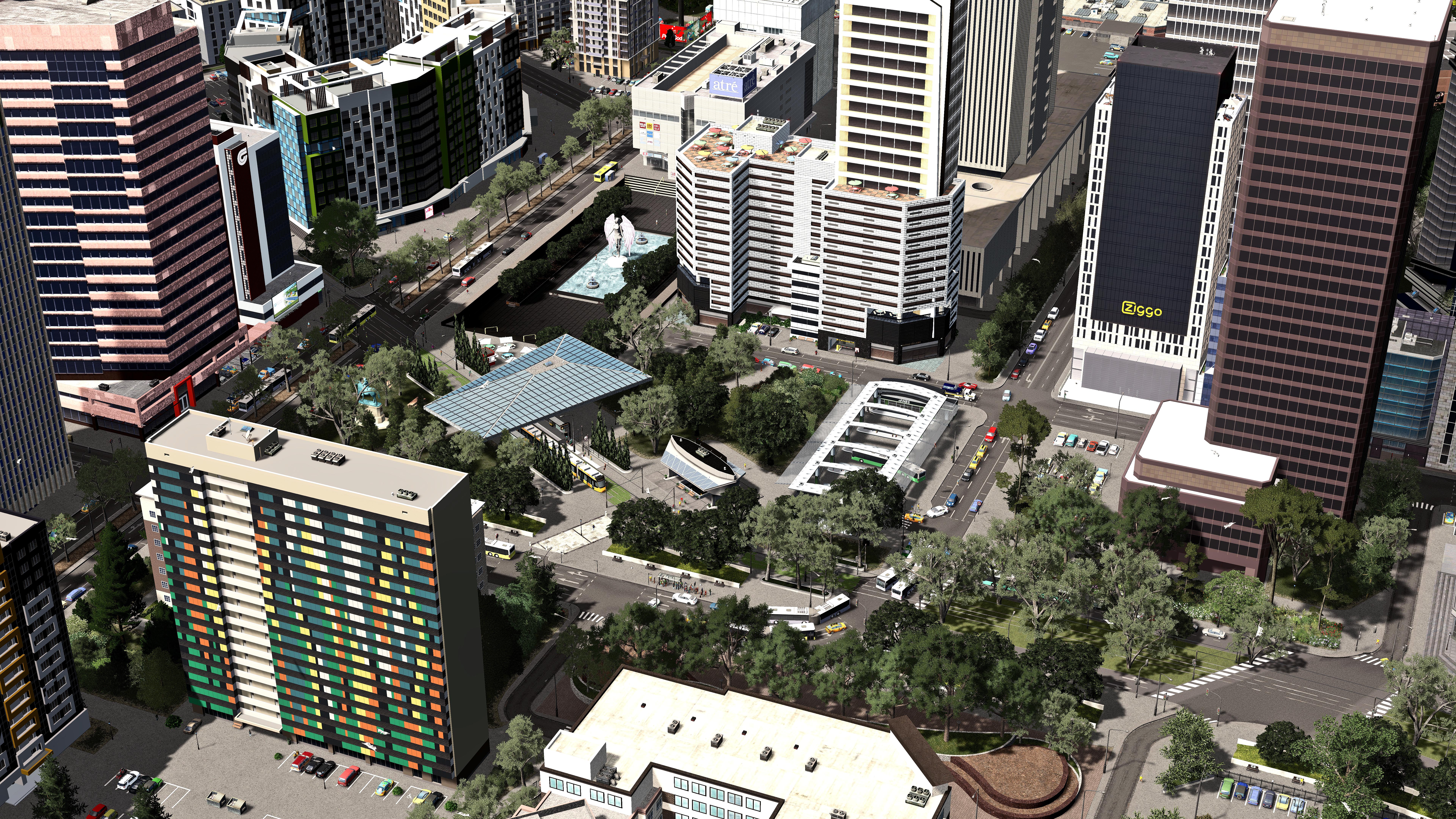 (cliquez pour appeler directement) · nicolas marchal · olivia guiomar · maxime cirri · diego vega · stephane begue. Transport hub : CitiesSkylines