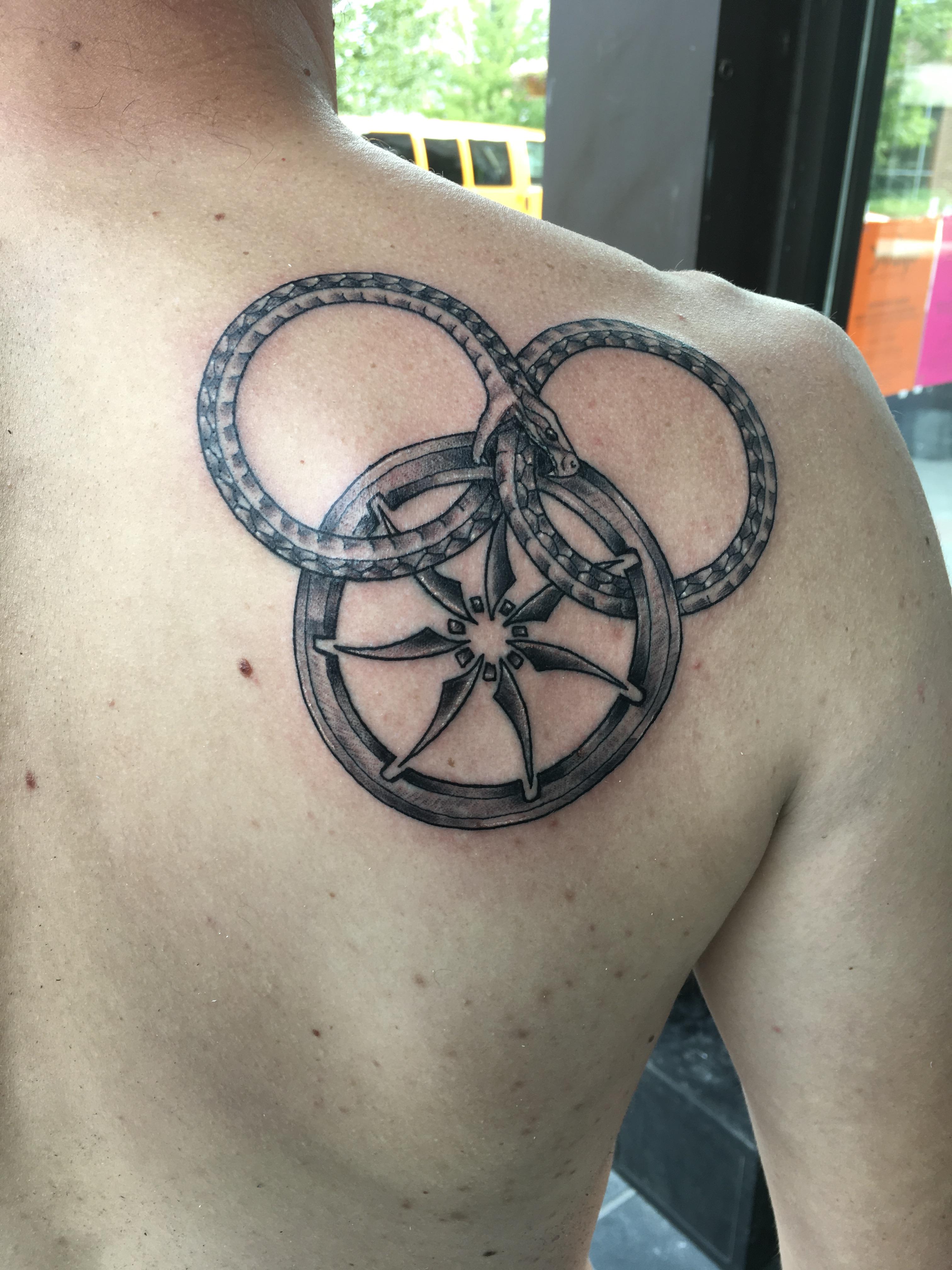 Most of the ones i've seen are obviously fan tatoos (like tatoos you only get because you're a fan of the books). The Wheel Of Time Just Had This Done Yesterday And Figured You All Would Enjoy It R Wot