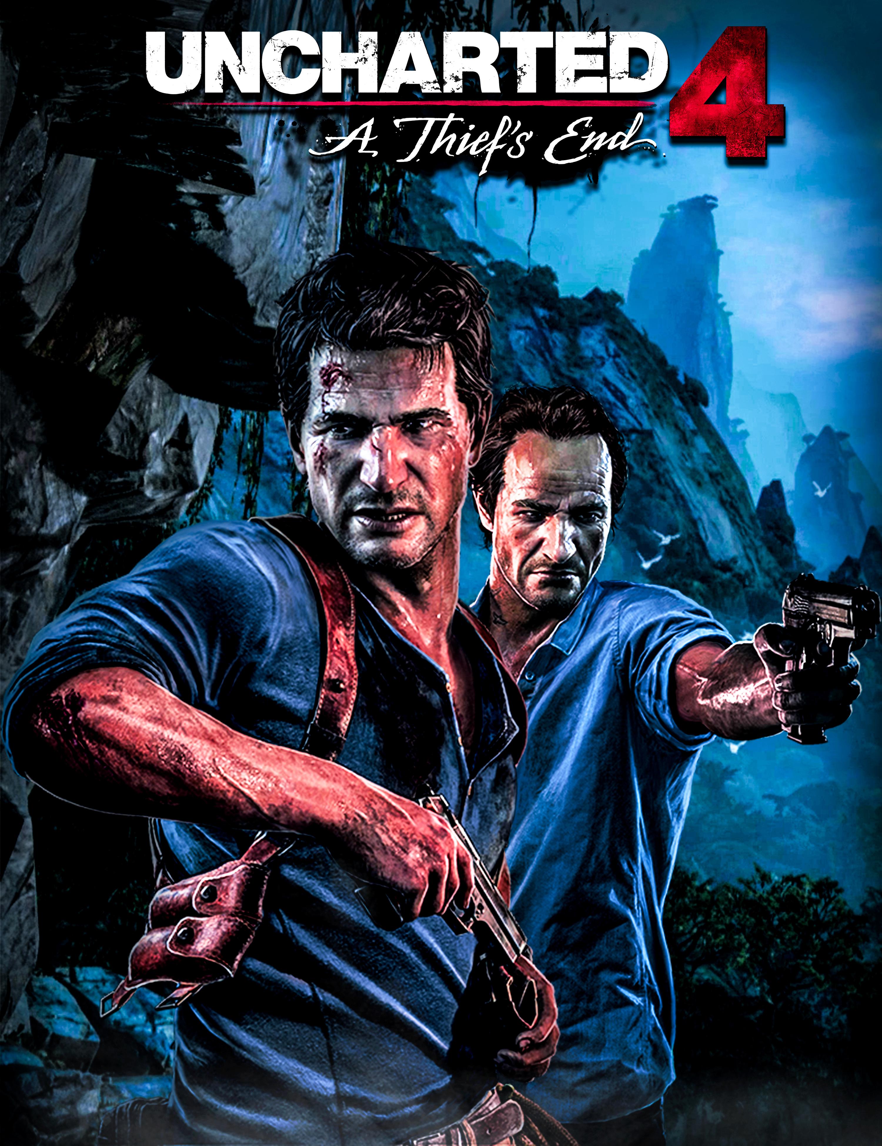 You can opt to print it at home or use a professional service, which is available in person at stores and or via online vendors. I Made My Own Uncharted 4 Poster Gaming