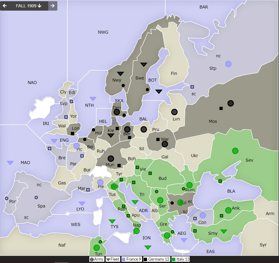 A community for the treacherous, untrustworthy aficionados of the board game diplomacy. Bebgiplfeblavm