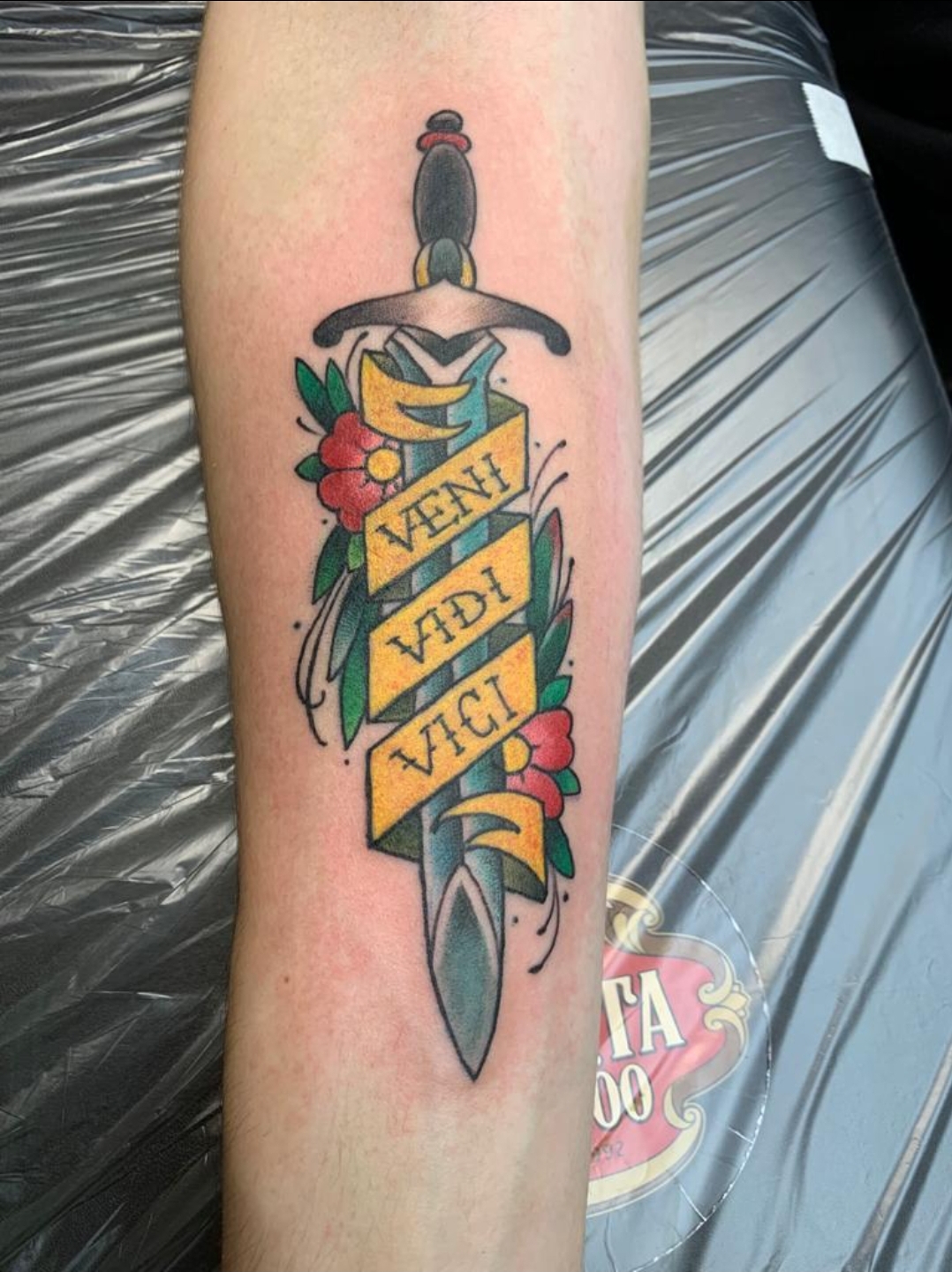 My First Tattoo! By Andre From Sparta Tattoo Studios Hoorn, Netherlands : R/ Tattoos 1441_x_1078_jpg