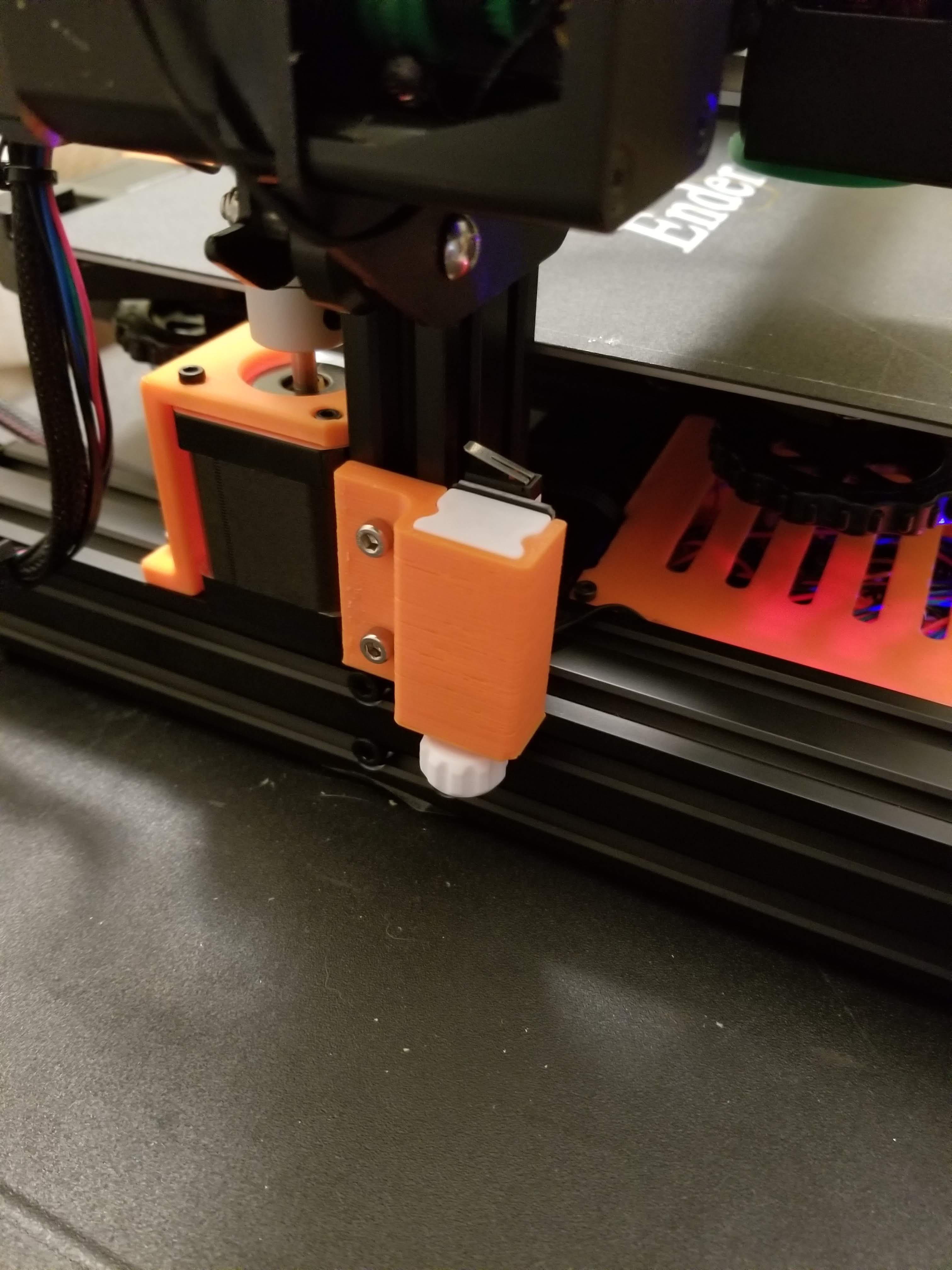 I Made An Adjustable Z Endstop Mount For The Ender 3 Or Ender 3 Pro Ender3
