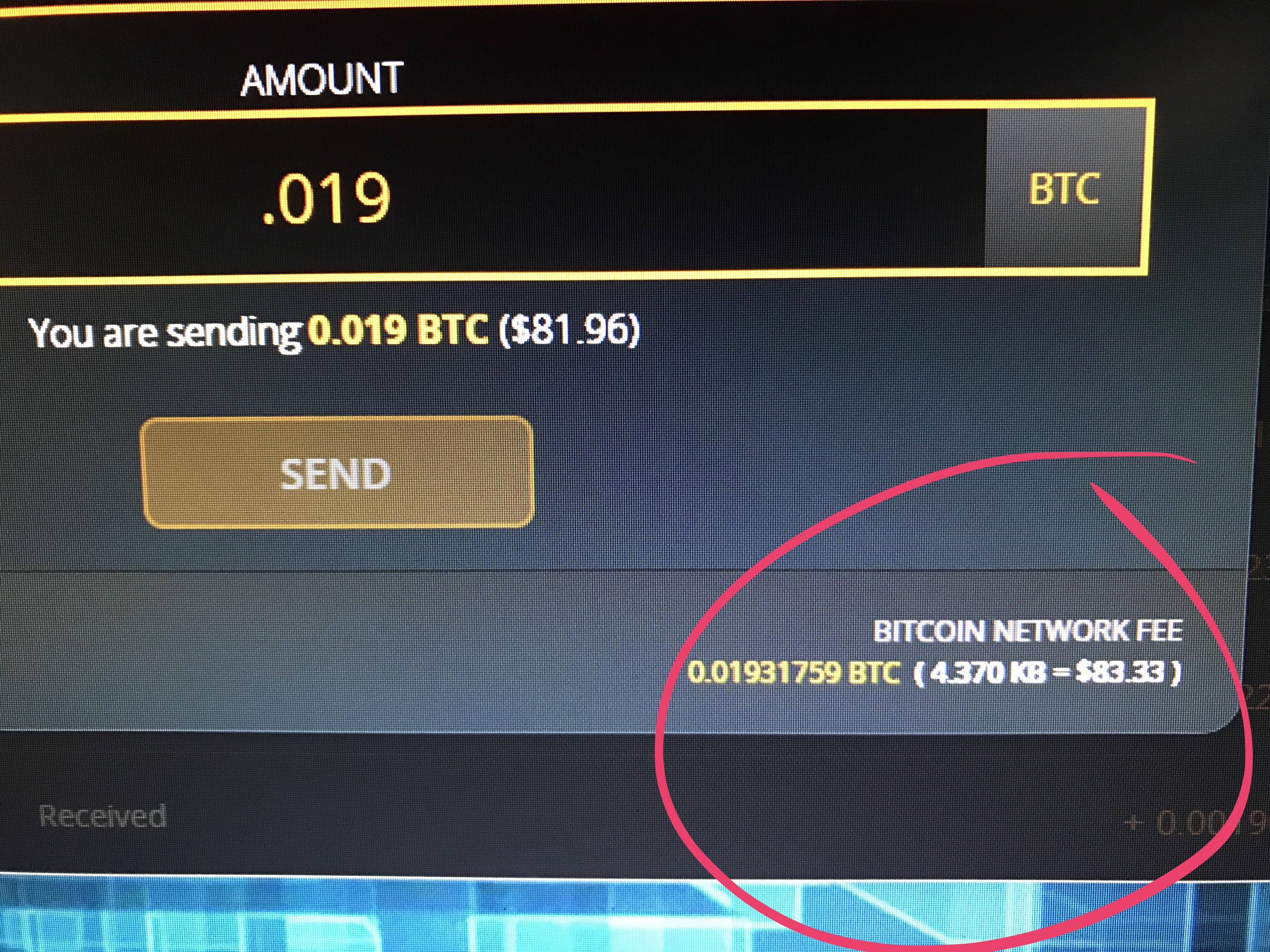 No registration or verification needed. Is This Correct Exodus Wallet Charging 83 37 To Transfer 81 96 R Bitcoin