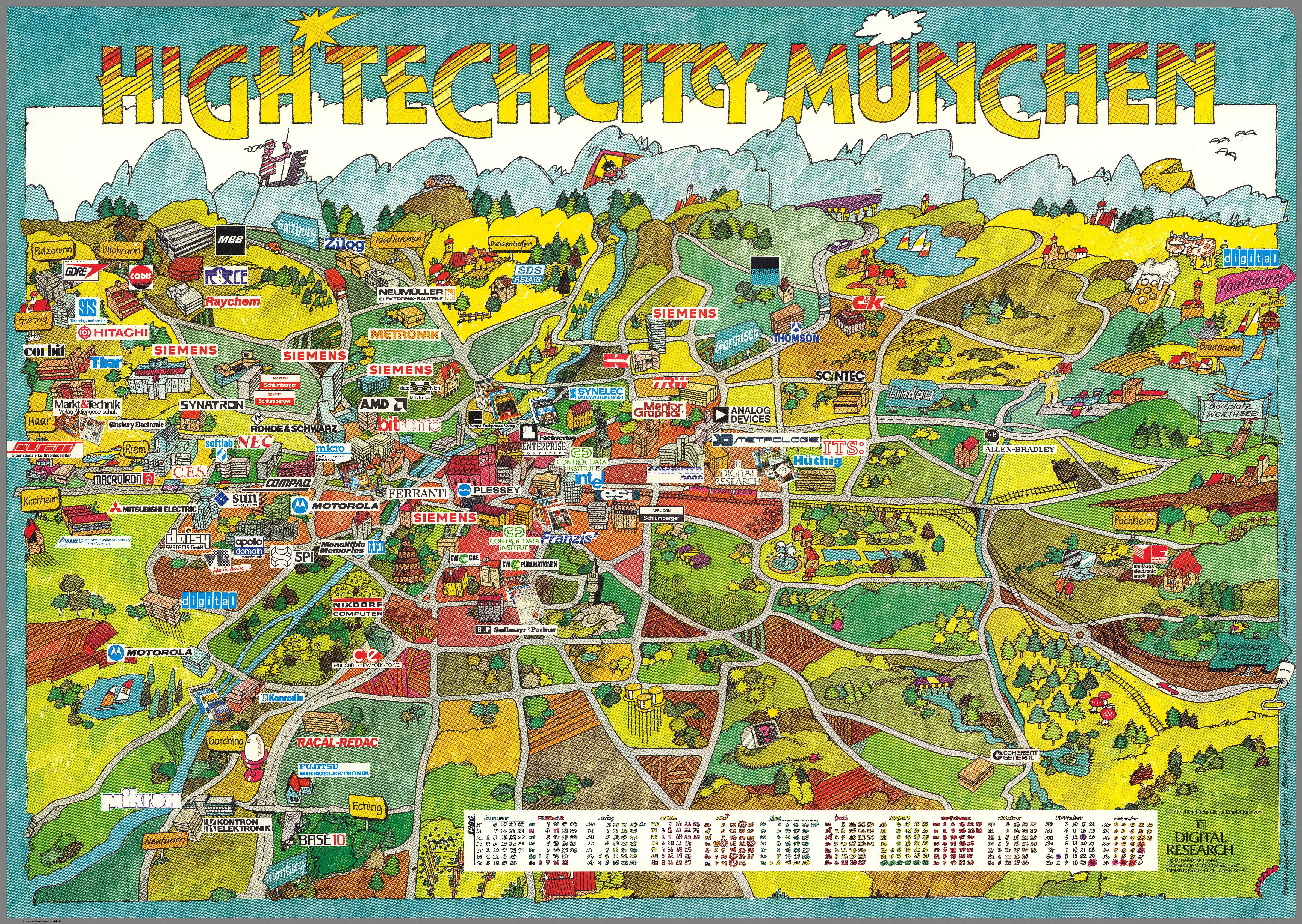 High Tech Munchen Munich 1986 Munich