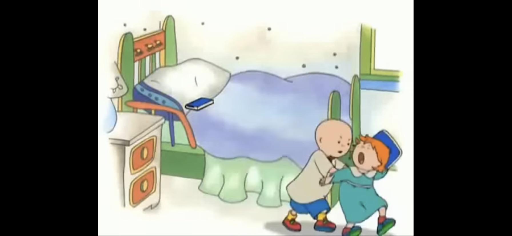 Caillou bothers rosie : rFuckCaillou