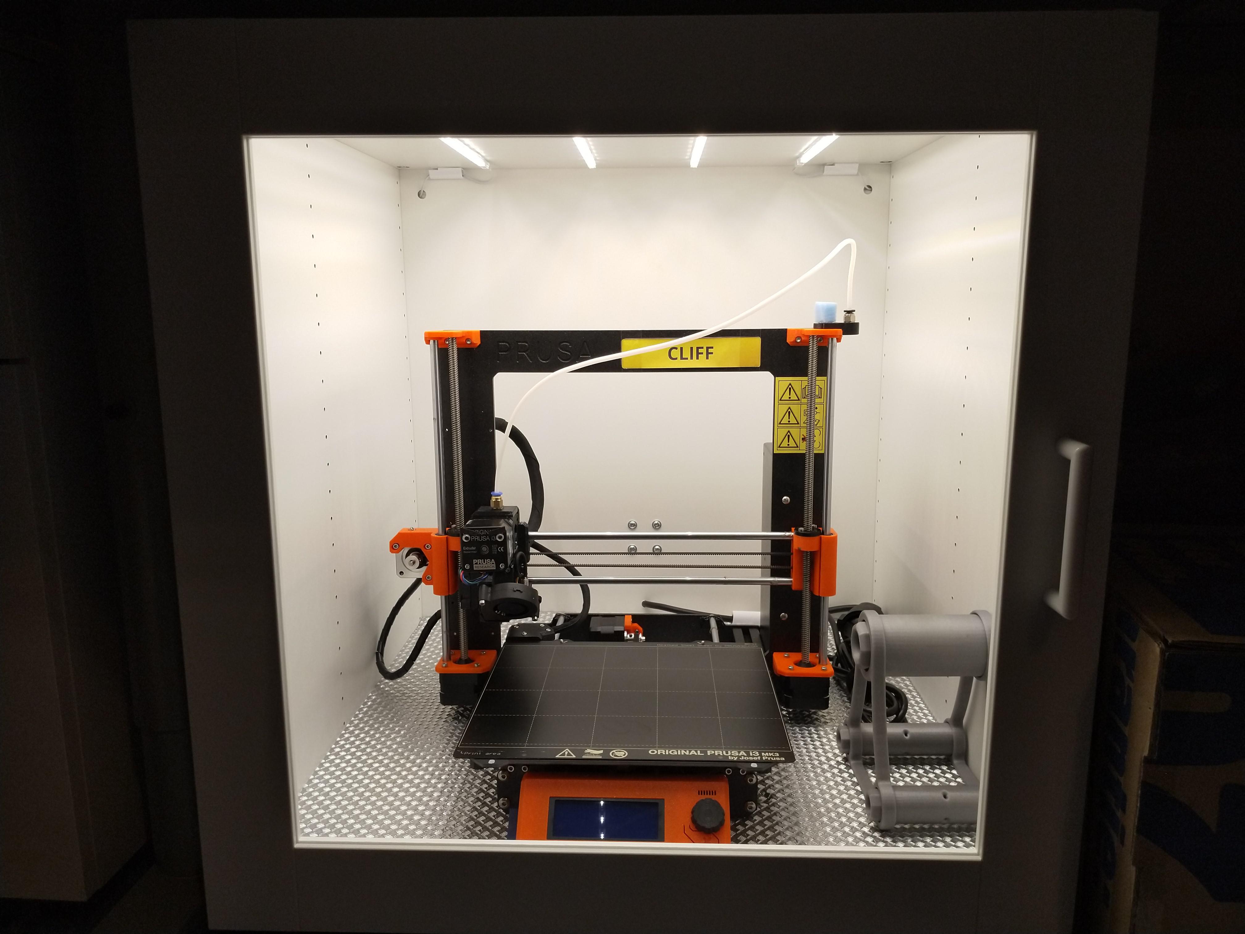 Cliff With Reverse Bowden In An Ikea Platsa Enclosure R Prusa3d