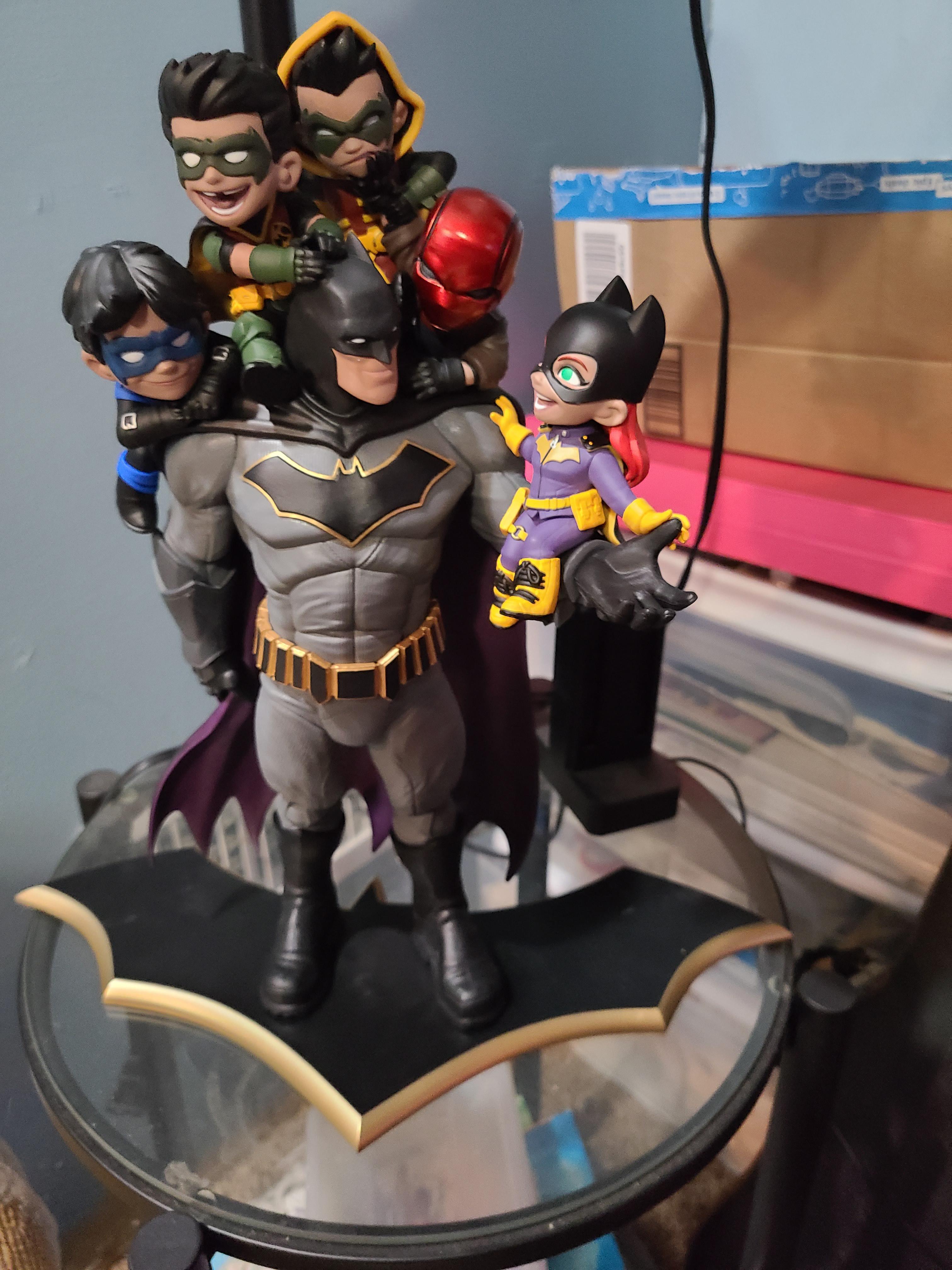 I’m not above some dark decorations but this is from hallmark. Batman Family And Batman Ornament Received For Christmas R Batman