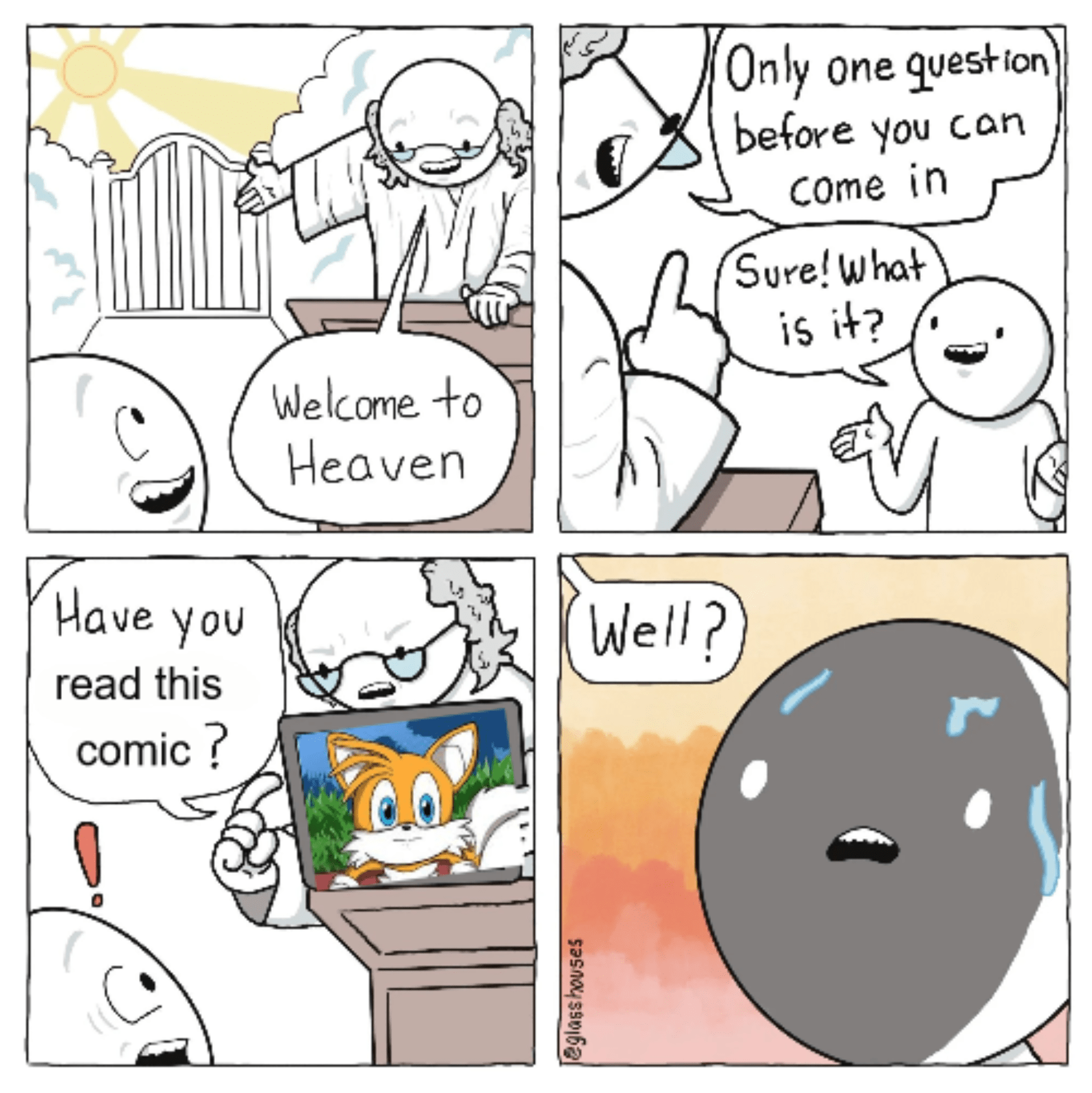 Tails bench comic complete