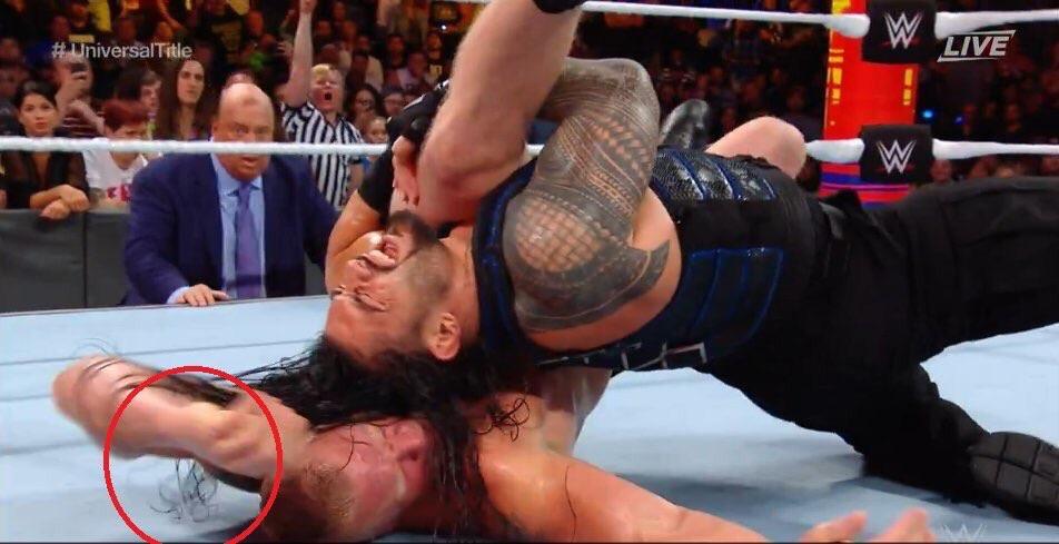 A reference for this bench press is mark henry, referred to as the strongest man . Does anyone think this could come into play later on