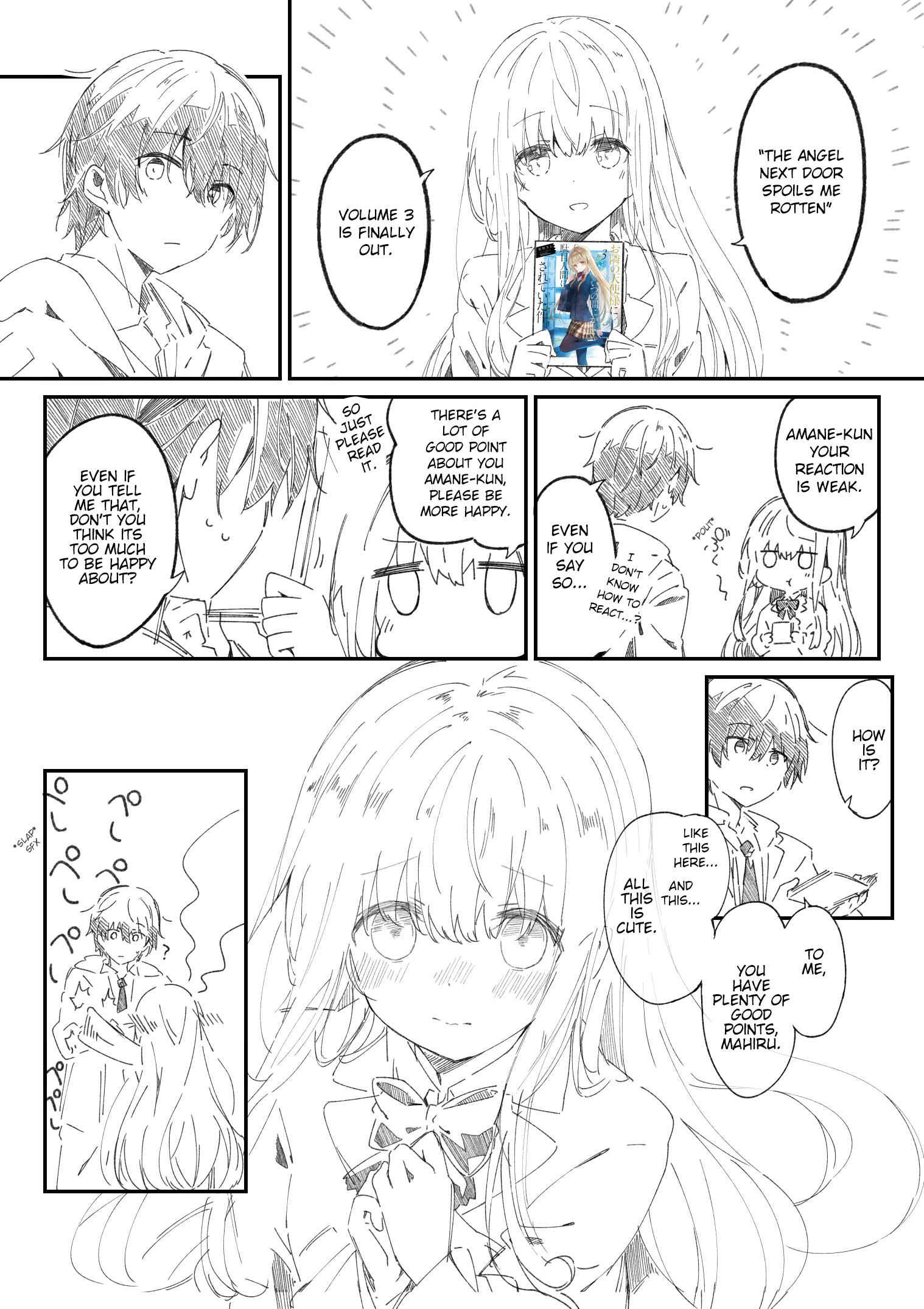 Otonari no tenshi-sama's Manga illustrator made a Light novel 3 promotional : rOtonariNoTenshiSama