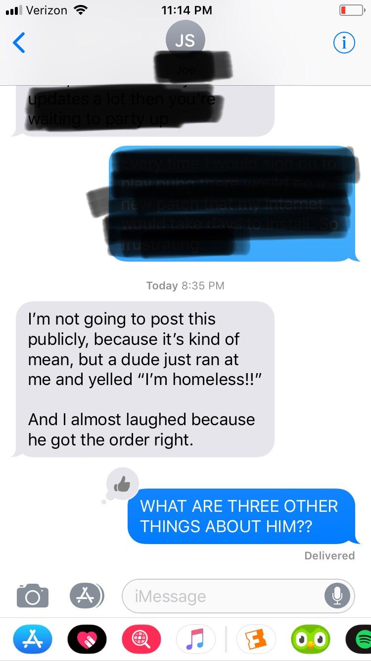 That you wish you could be. Heâs out there somewhere! : UnexpectedMulaney