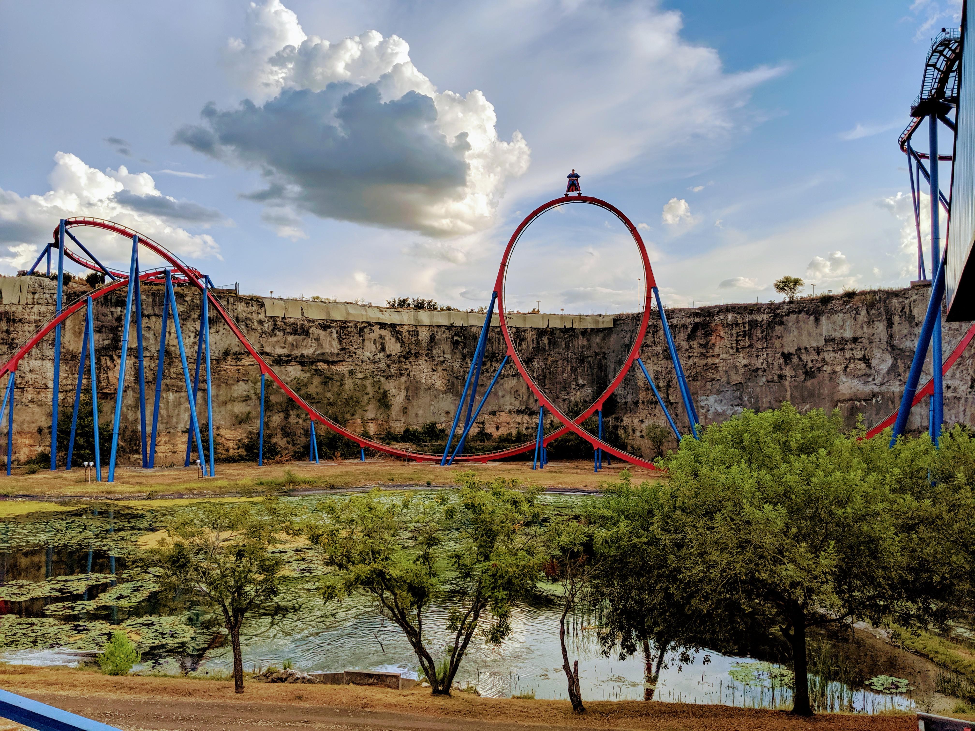 Superman Fiesta Texas Is Fantastic Rollercoasters