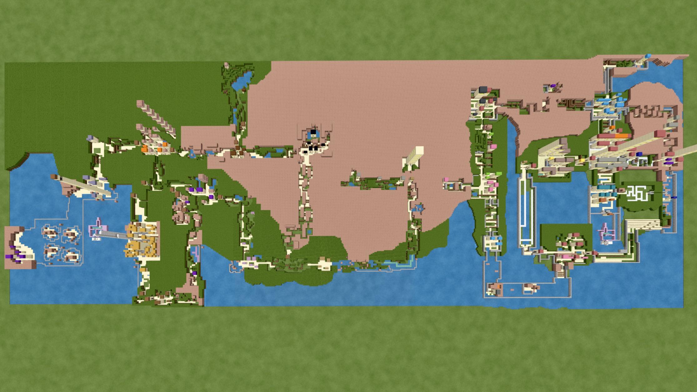 Карта ван пис майнкрафт пе